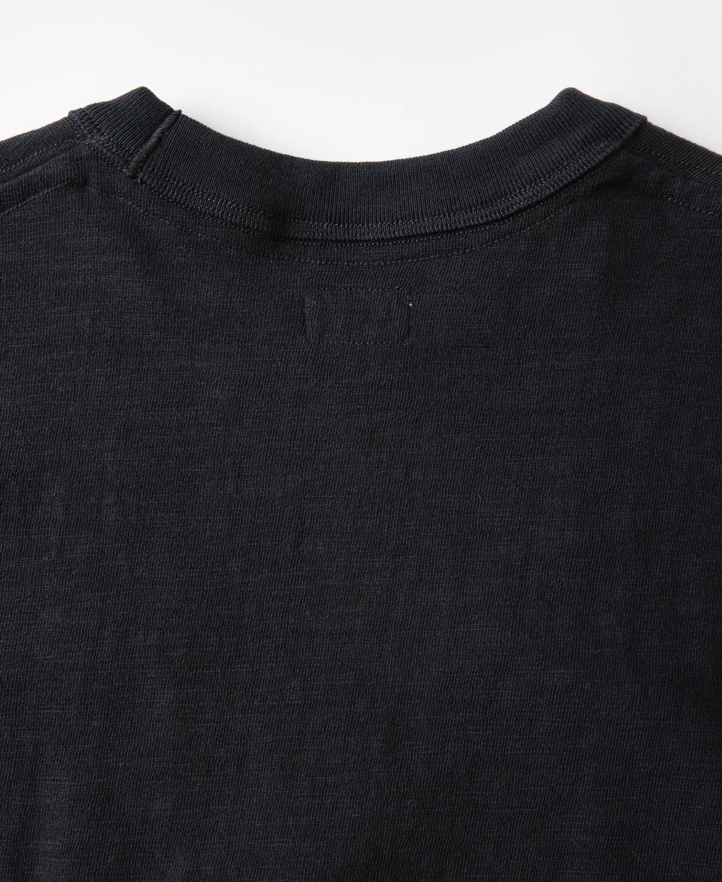 10.5 oz Cotton Tubular Gusset T-Shirt - Black - Image 10
