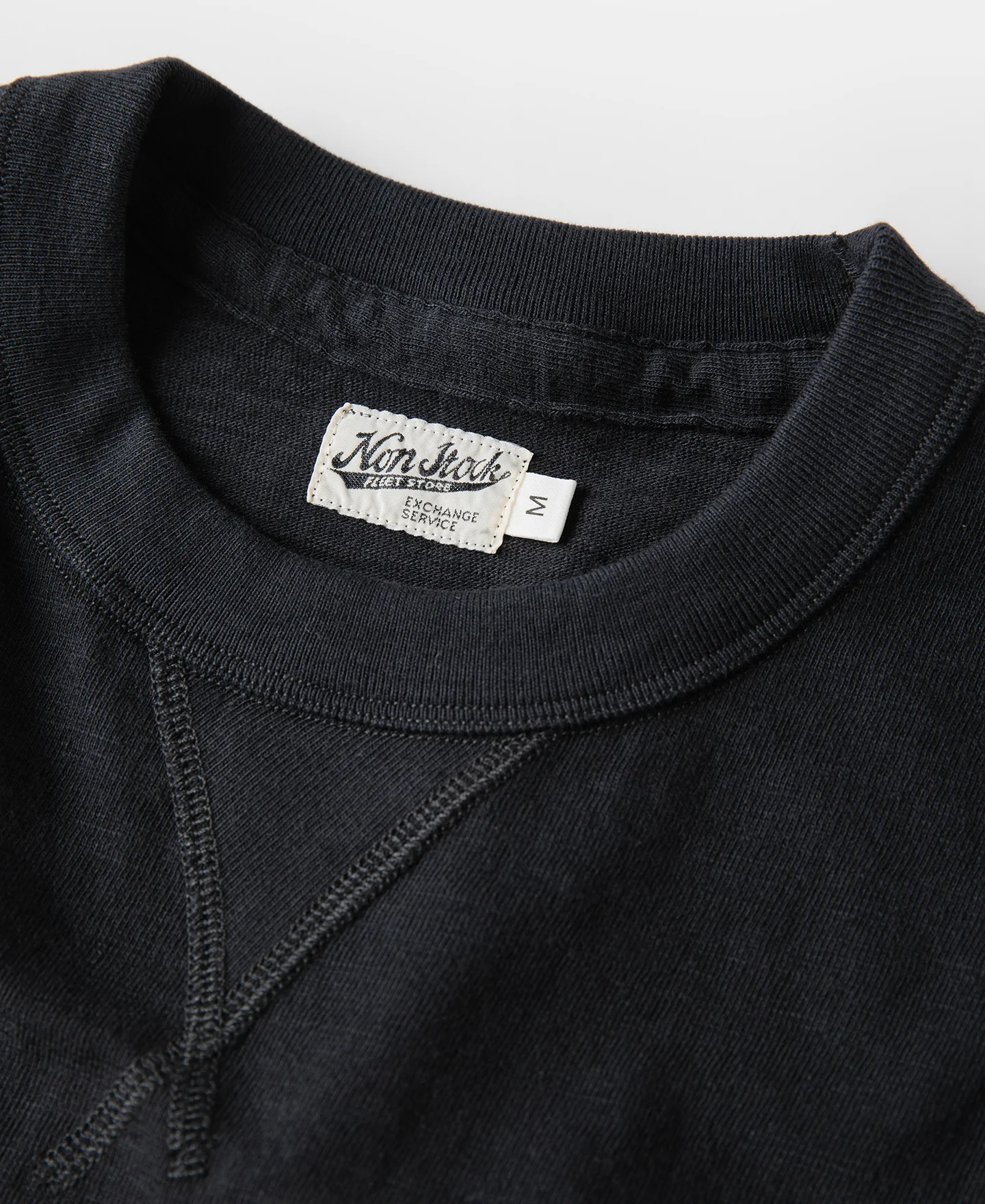 10.5 oz Cotton Tubular Gusset T-Shirt - Black - Image 8
