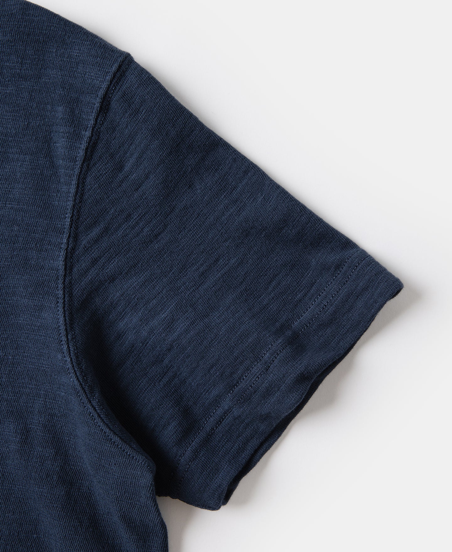 10.5 oz Cotton Tubular Gusset T-Shirt - Indigo - Image 12