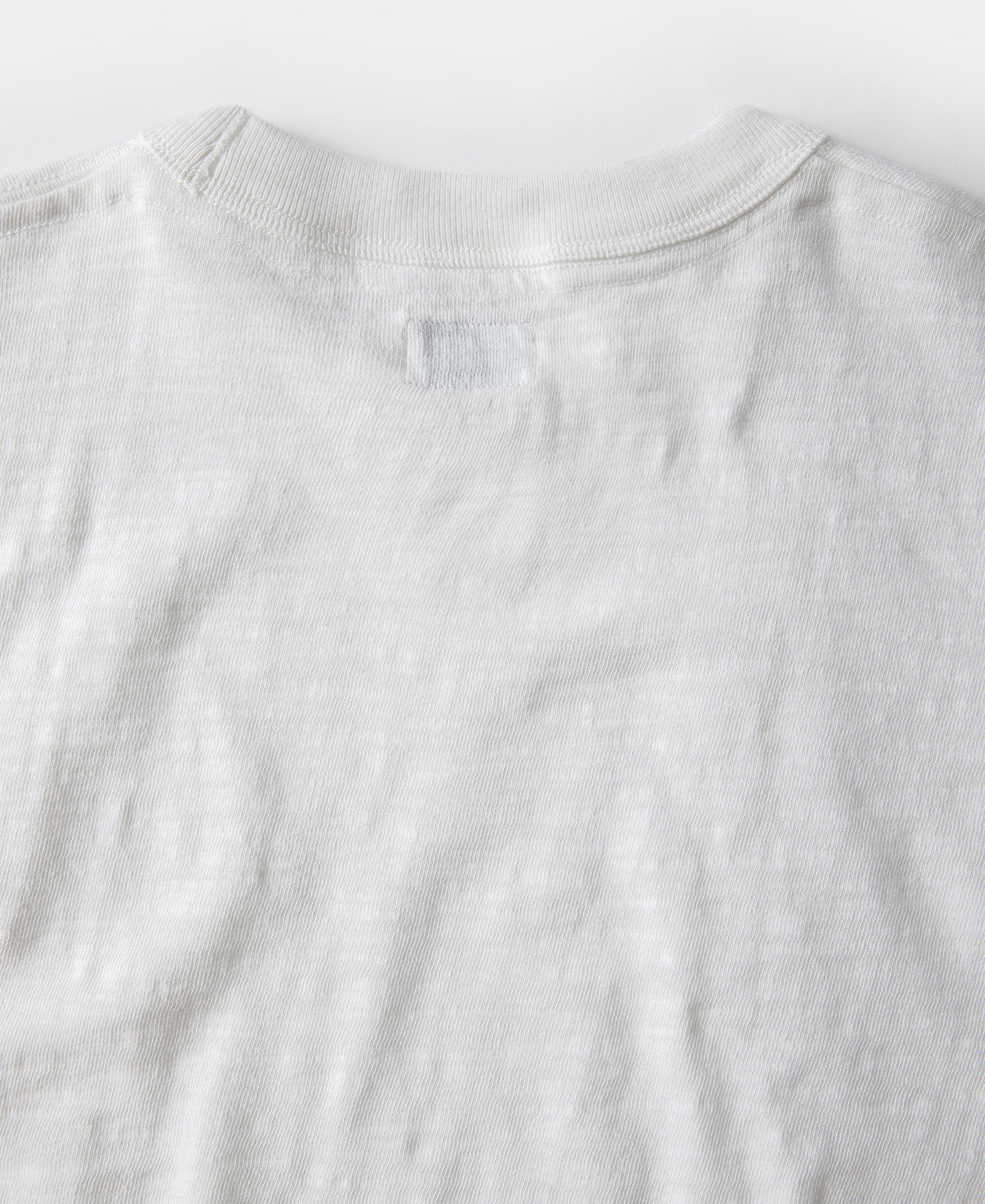 10.5 oz Cotton Tubular Gusset T-Shirt - White - Image 10