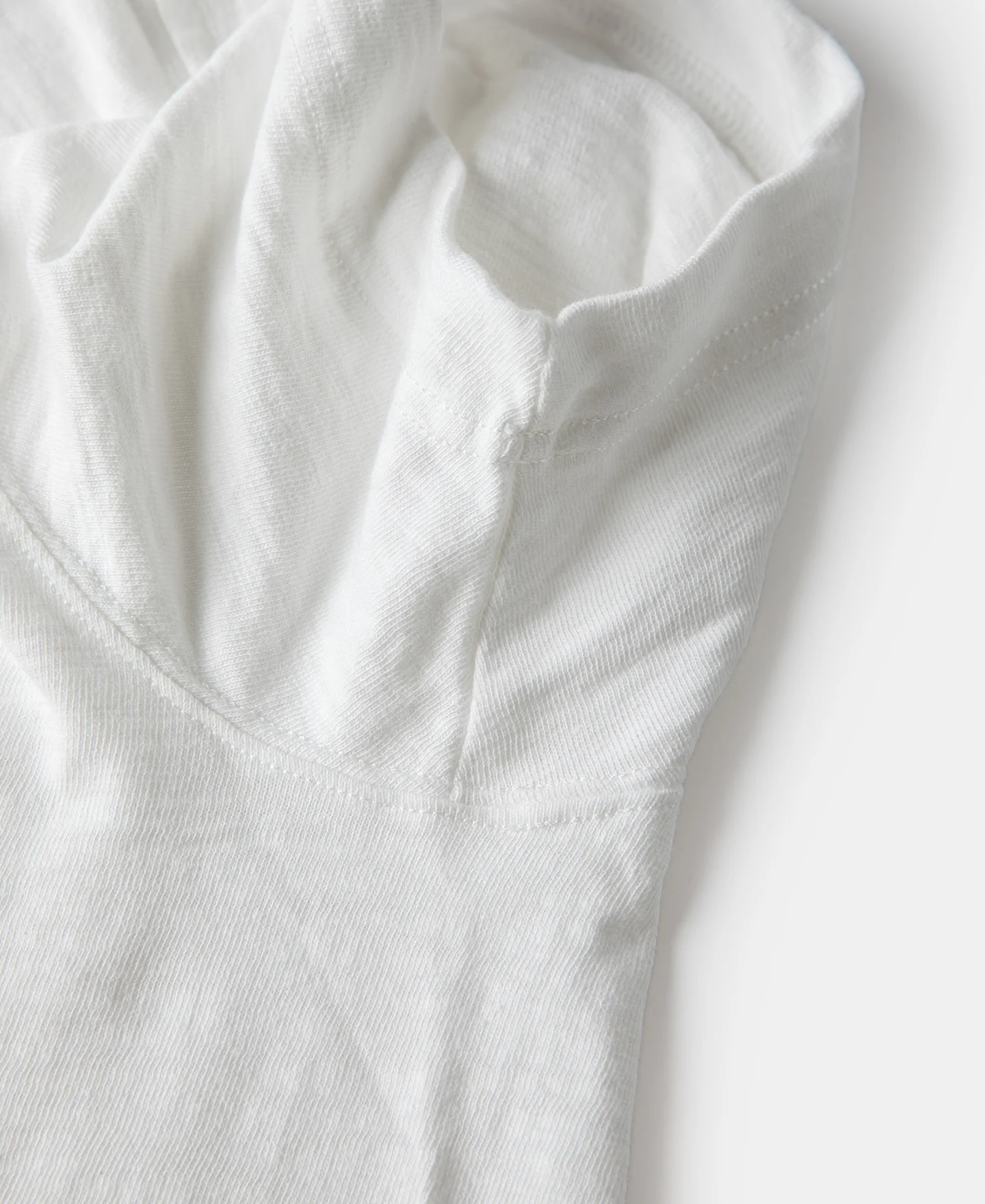 10.5 oz Cotton Tubular Gusset T-Shirt - White - Image 13
