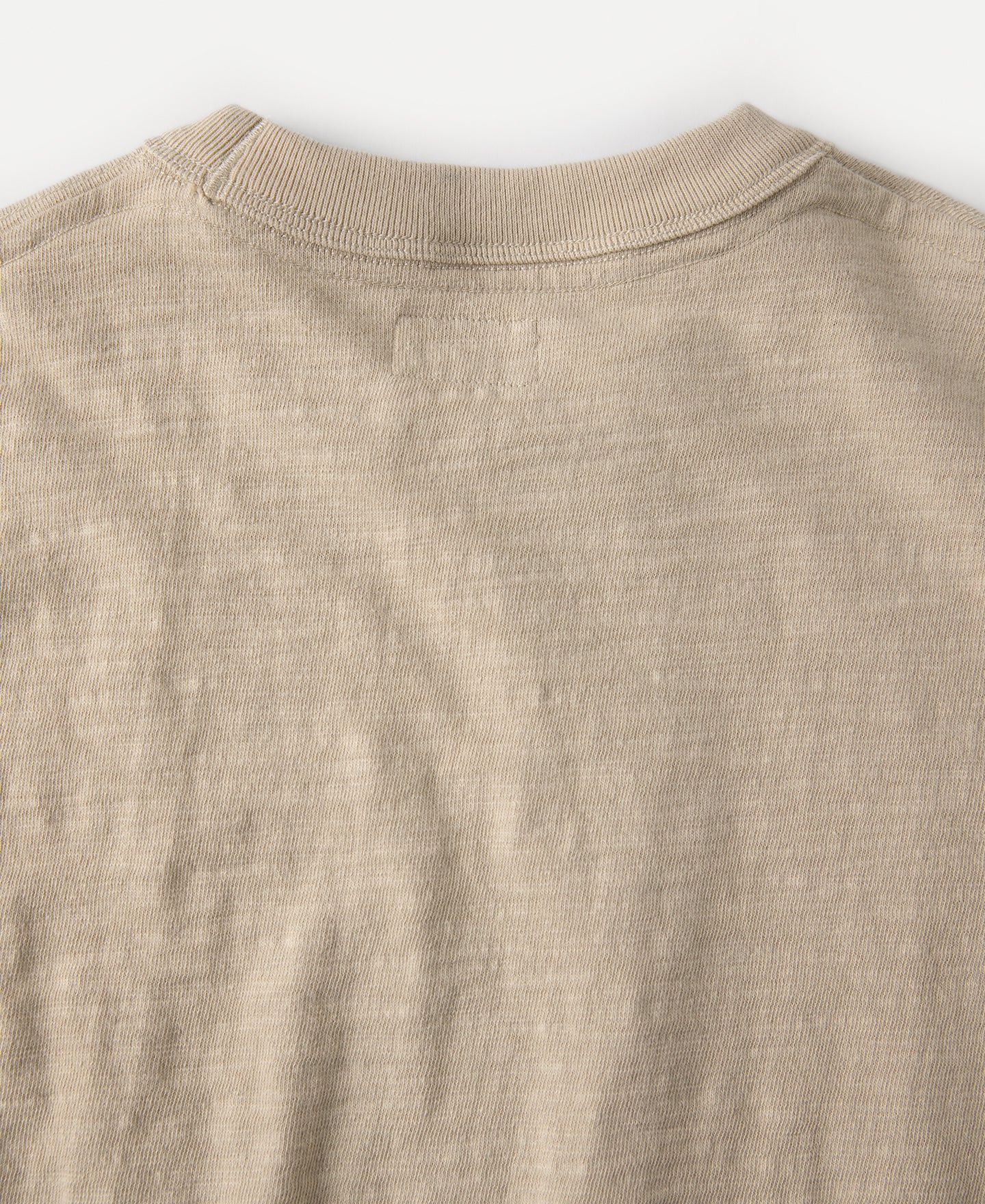10.5 oz Cotton Tubular Gusset T-Shirt - Sand - Image 7