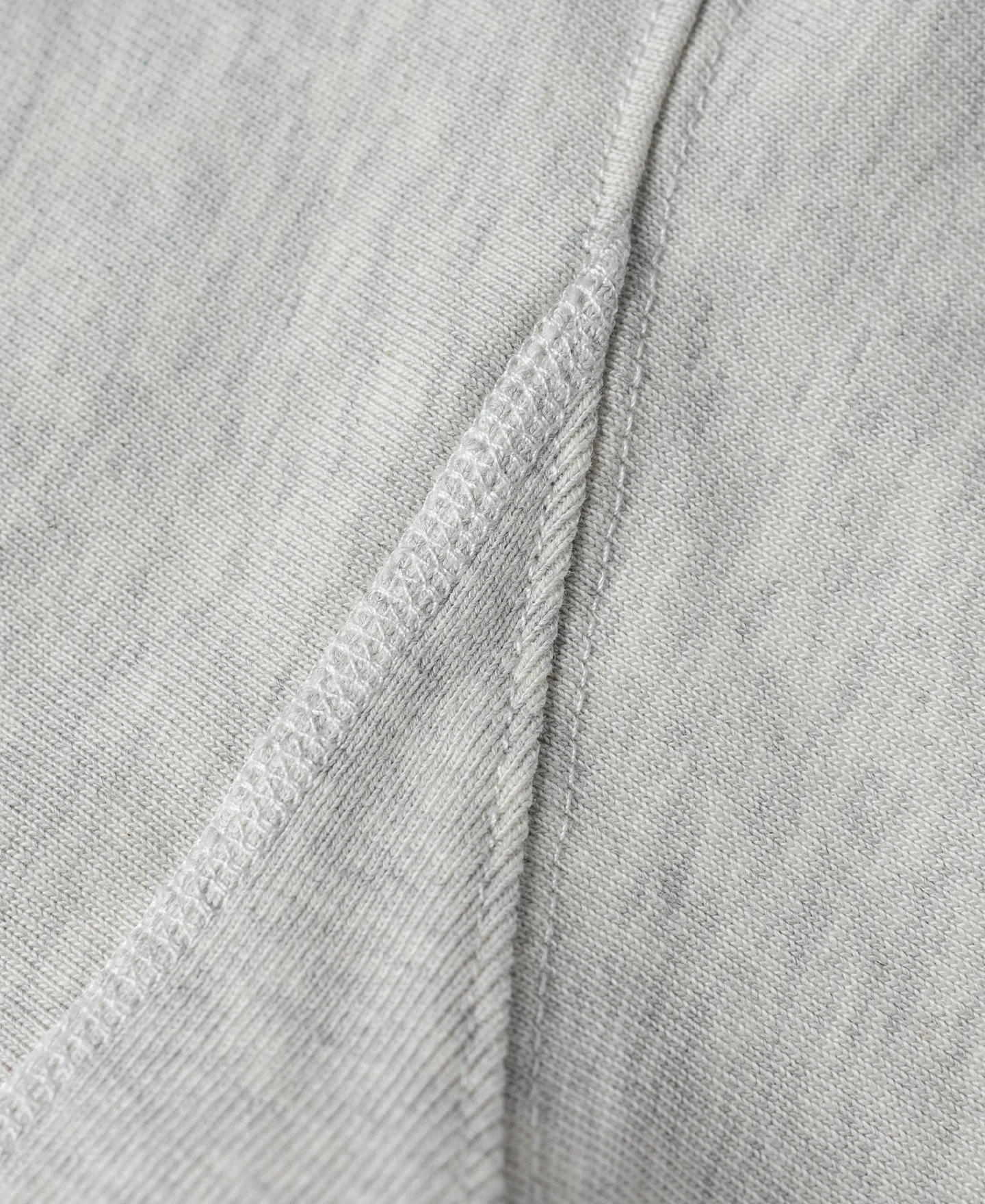 10.6 oz Reverse Weave T-Shirt - Gray - Image 9