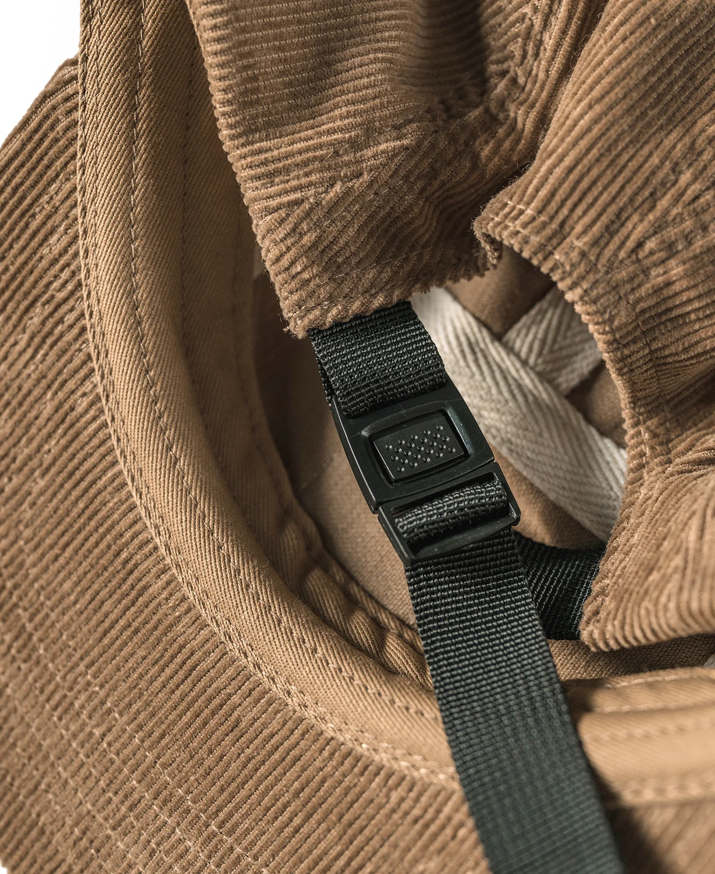 12.5 oz Corduroy 5 Panel Cap - Khaki - Image 10
