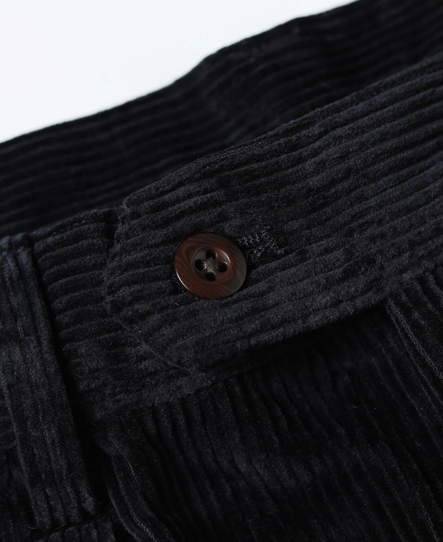 12.5 oz 8 Wale Corduroy Trousers - Black - Image 8