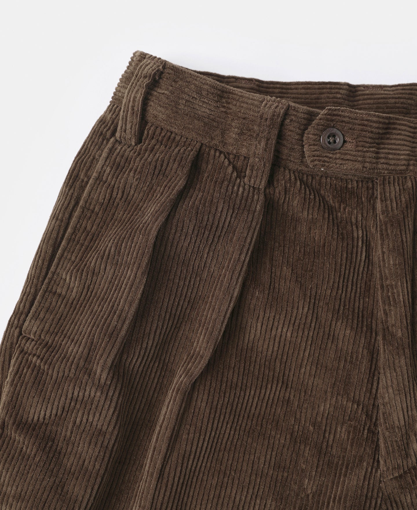 12.5 oz 8 Wale Corduroy Trousers - Brown - Image 10