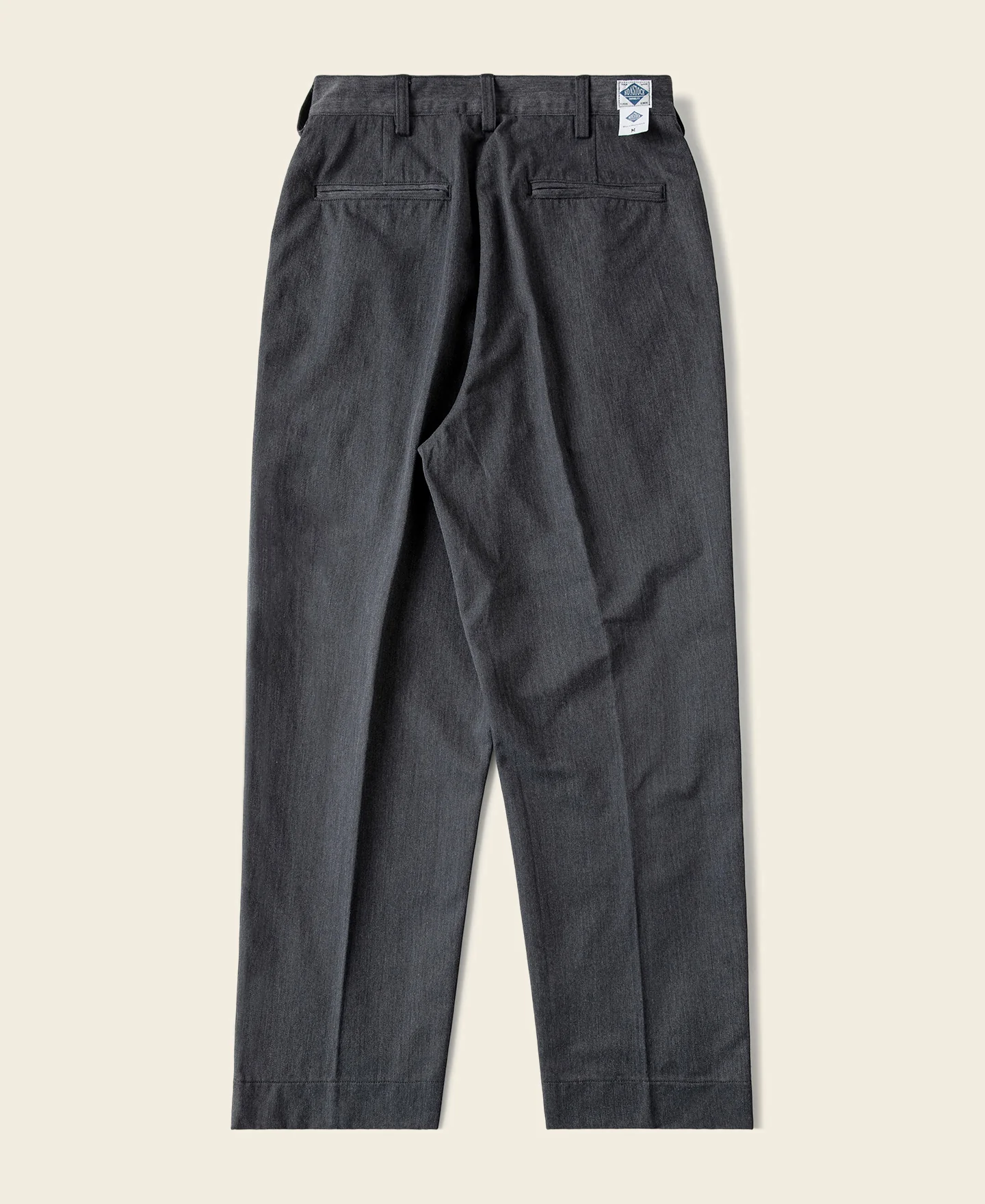 1930s IVY Style Double Pleated Chino Trousers - Image 2