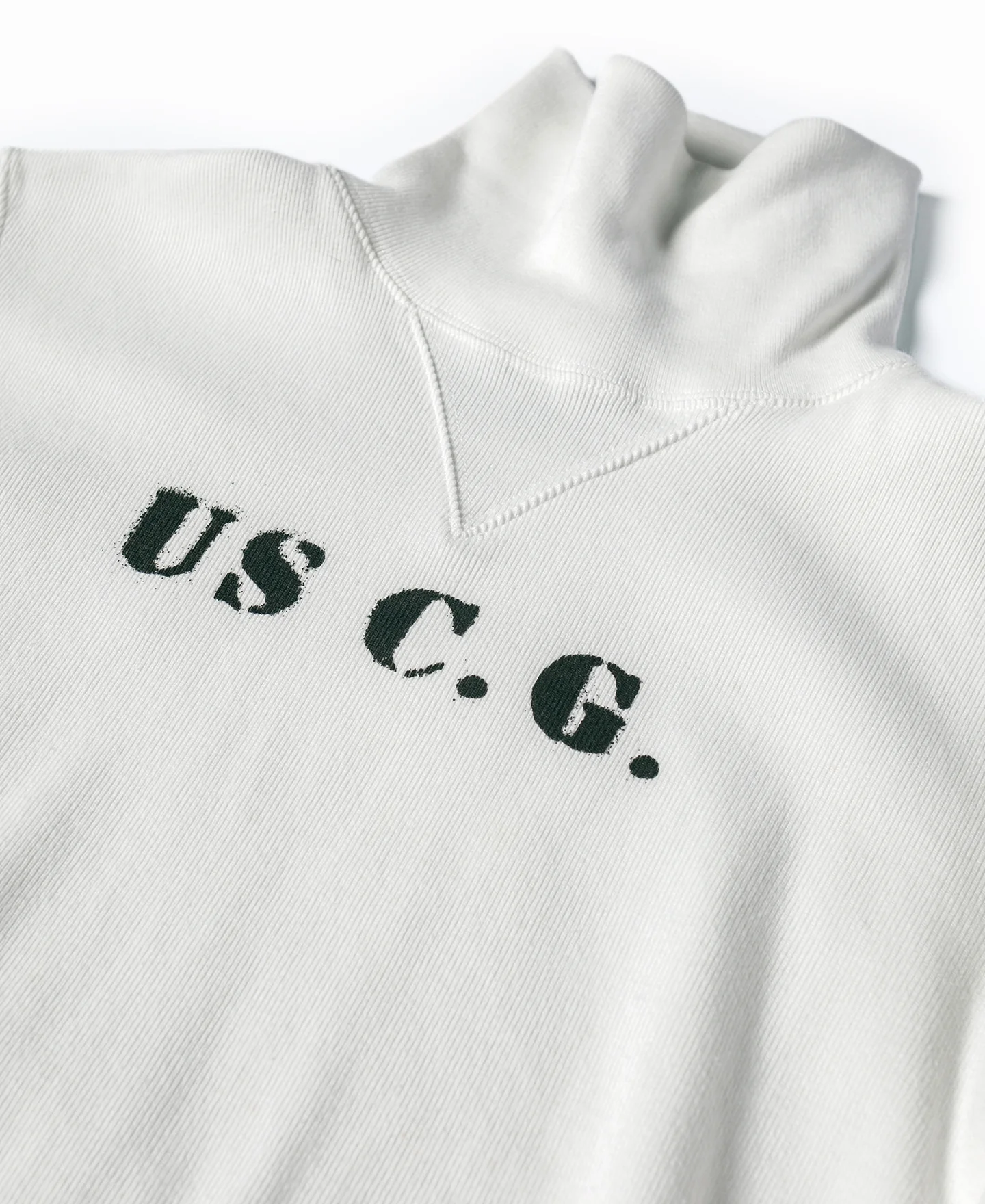 1930s USCG Turtleneck Thermal - White - Image 8