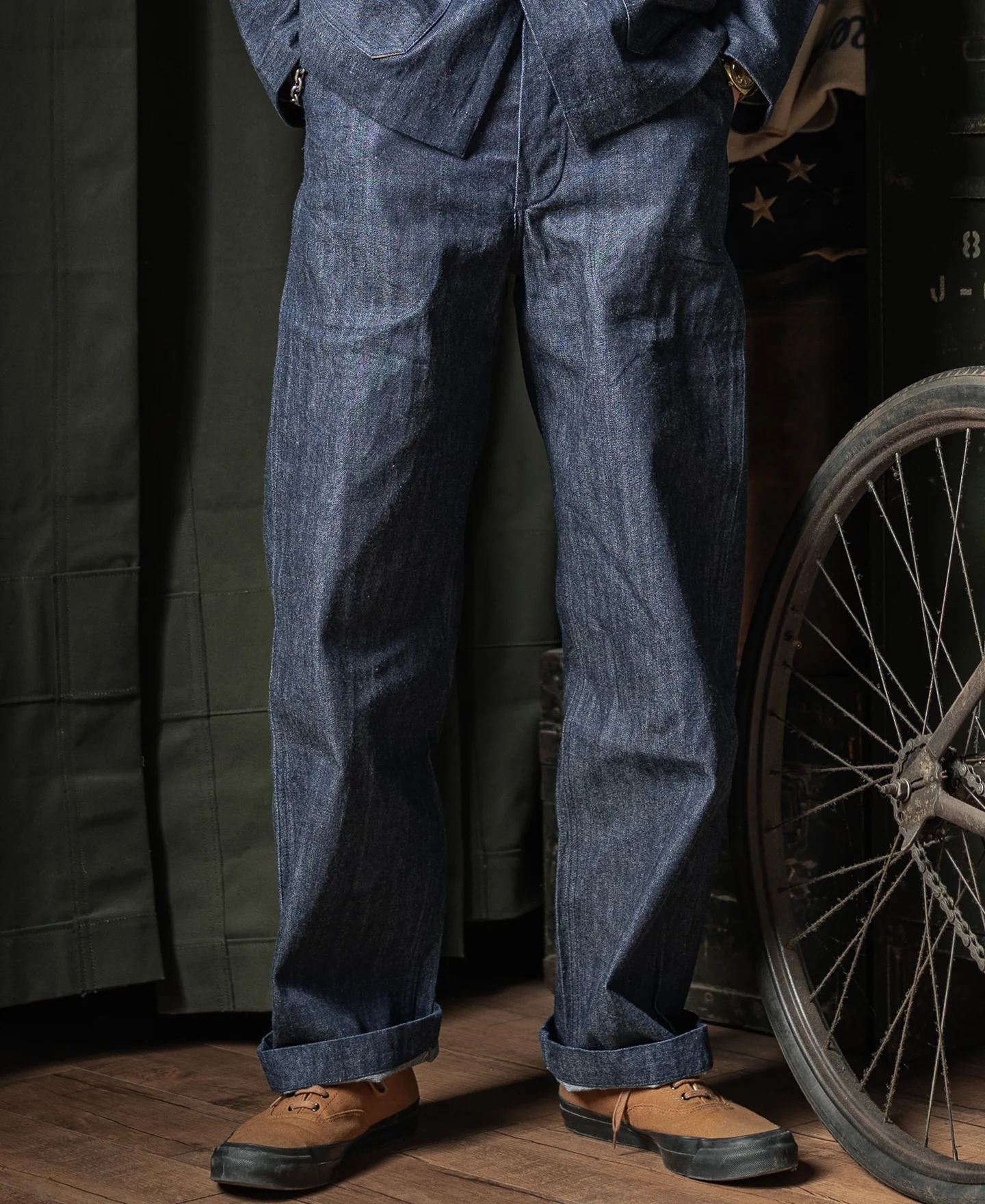1945 USN Dungaree Trousers - Image 3