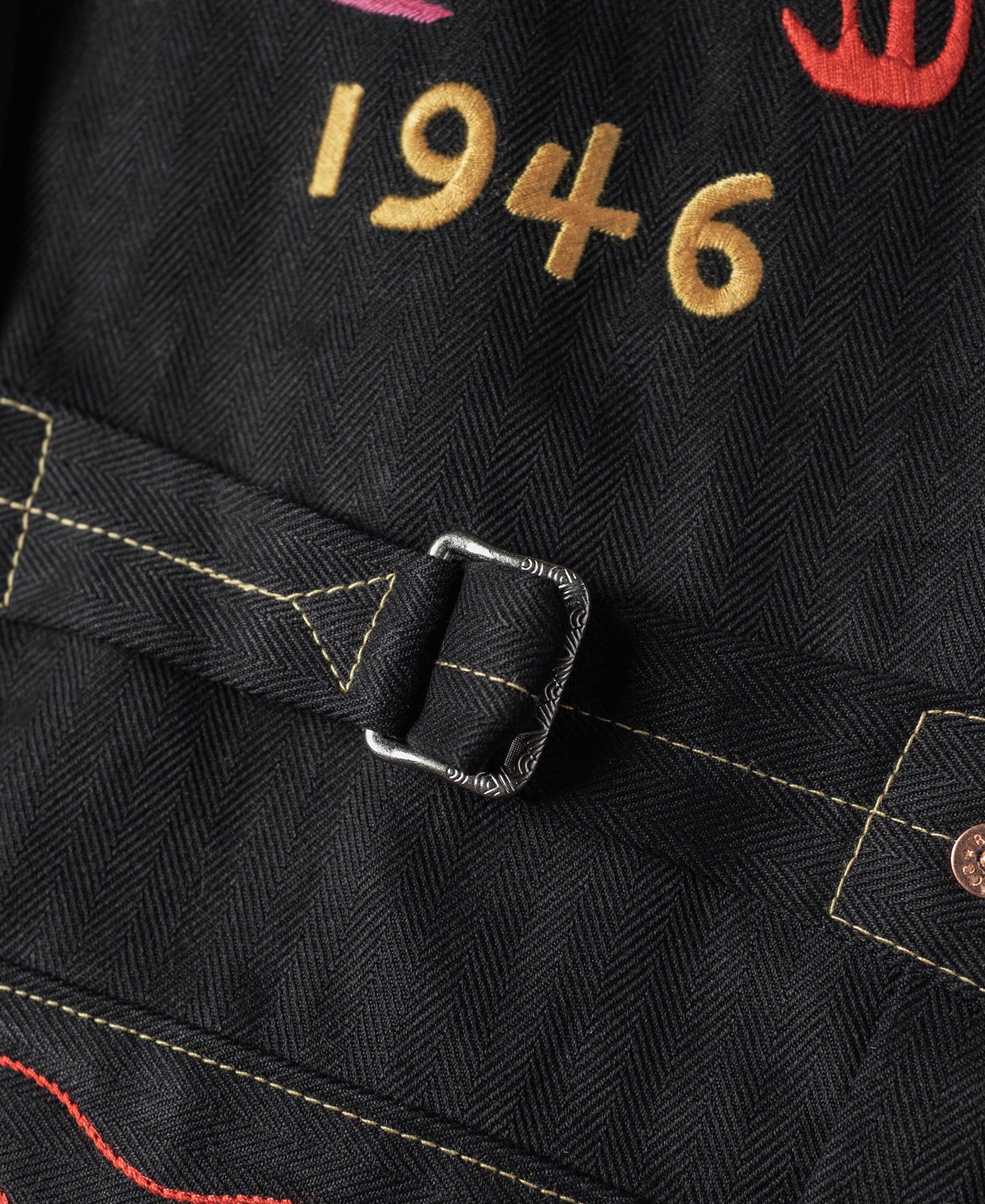 1946 China Dragon Embroidery Souvenir Tour Jacket - Image 14