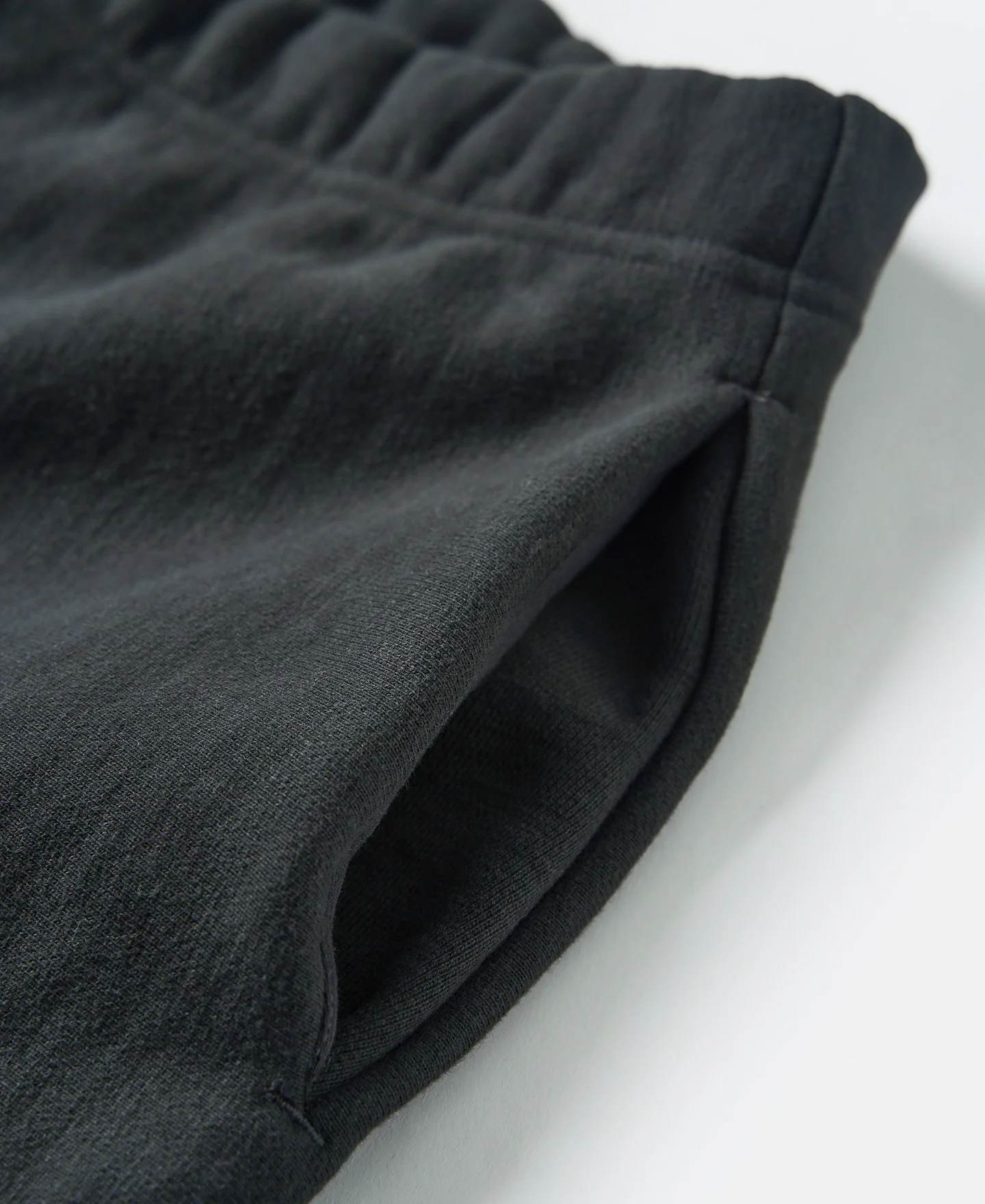 1950s 20.5 oz Terry Cloth Reverse Weave Sweatpants - Black - Image 10