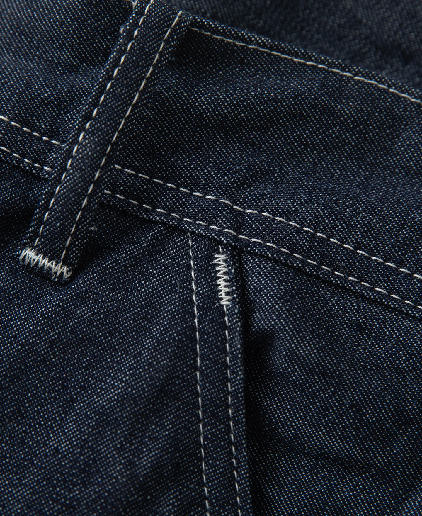1950s Indigo Denim Painter Pants - Image 12