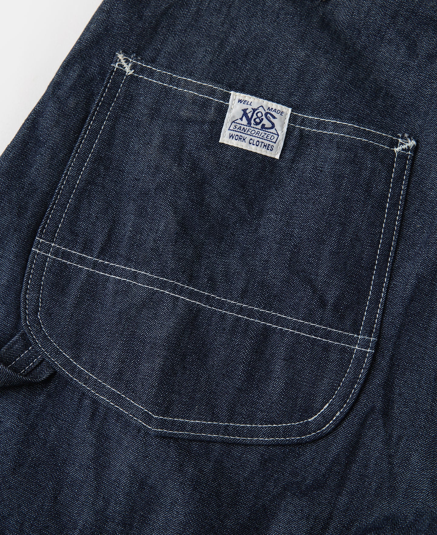 1950s Indigo Denim Painter Pants - Image 21