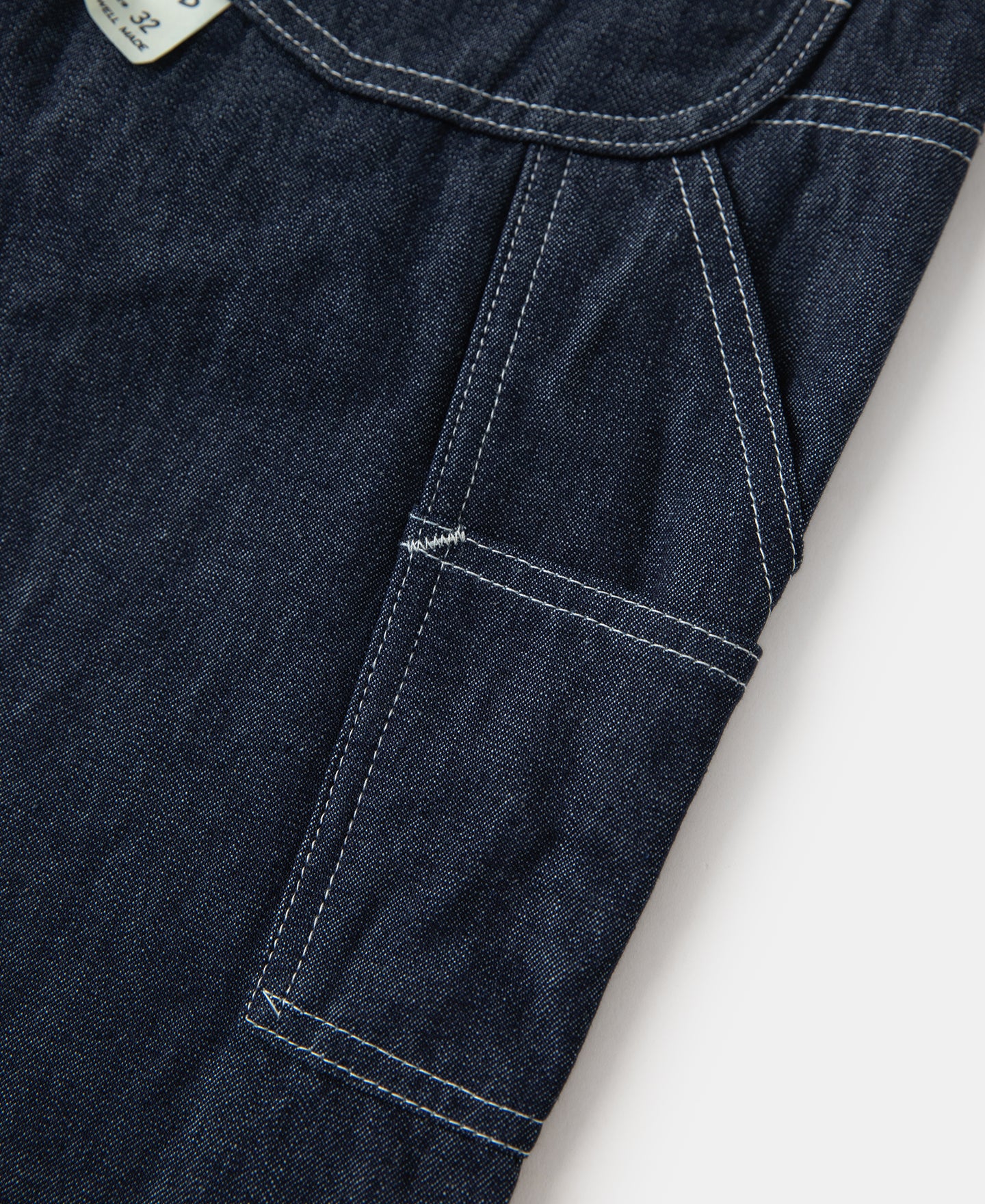 1950s Indigo Denim Painter Pants - Image 25