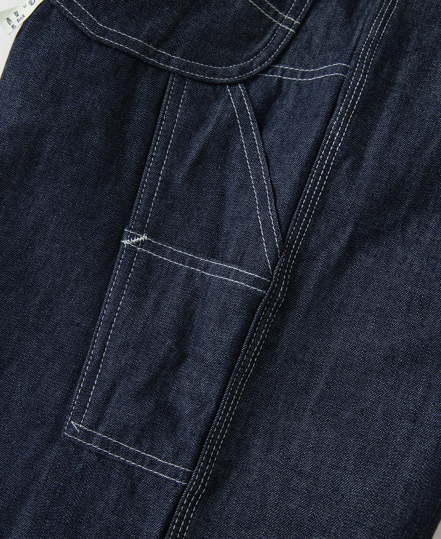 1950s Indigo Denim Painter Pants - Image 27