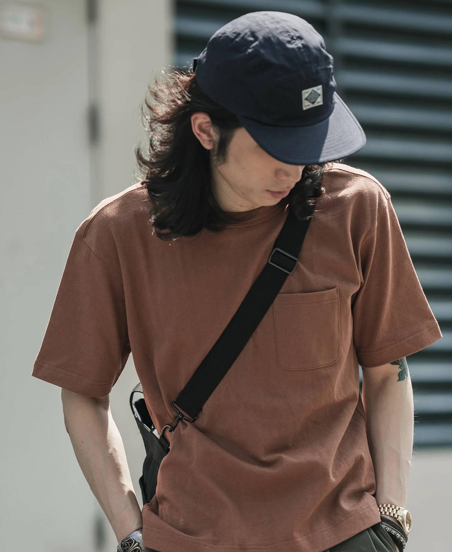 7.5 oz Ripstop Cotton 5 Panel Cap - Navy - Image 3
