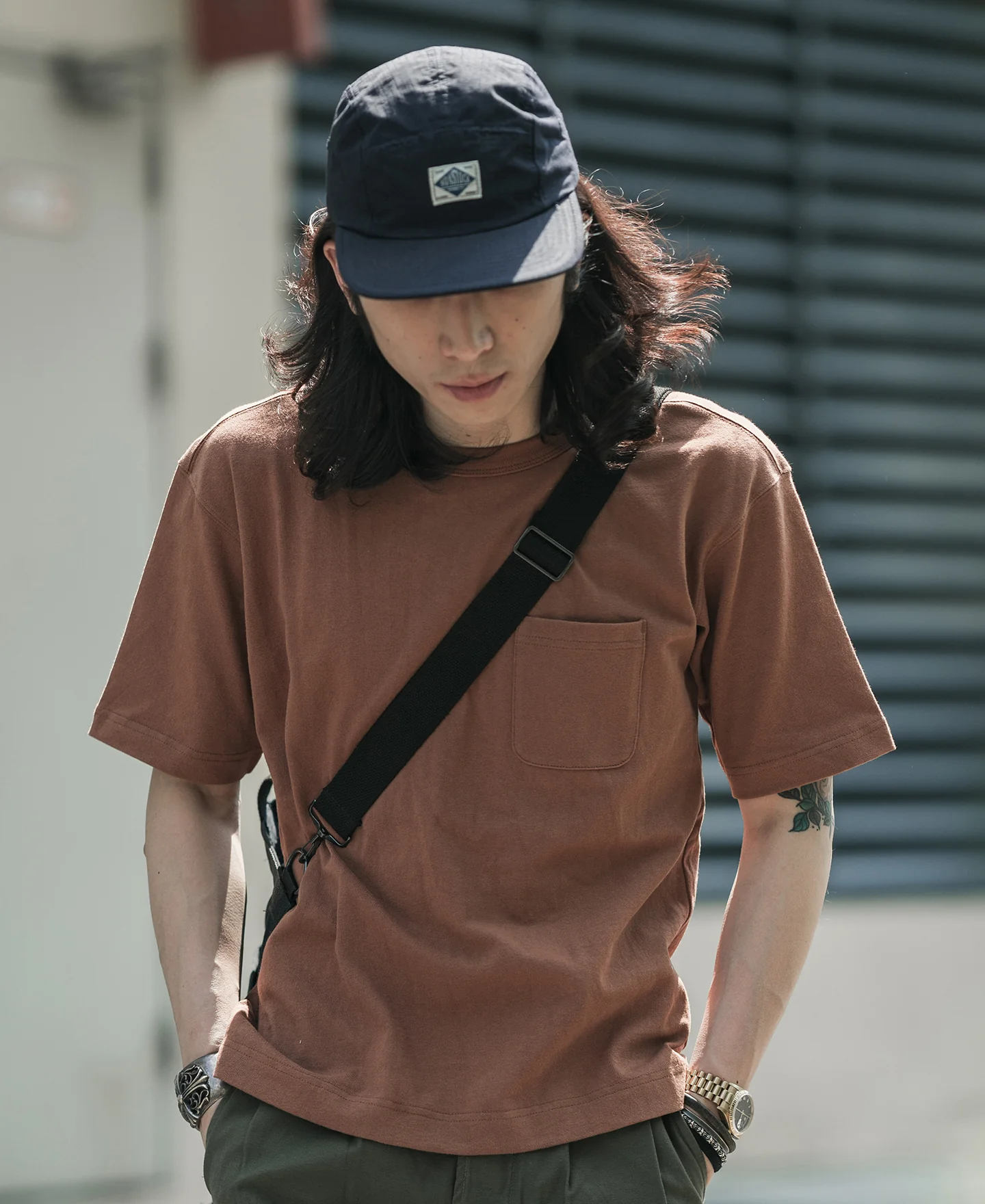 7.5 oz Ripstop Cotton 5 Panel Cap - Navy - Image 4