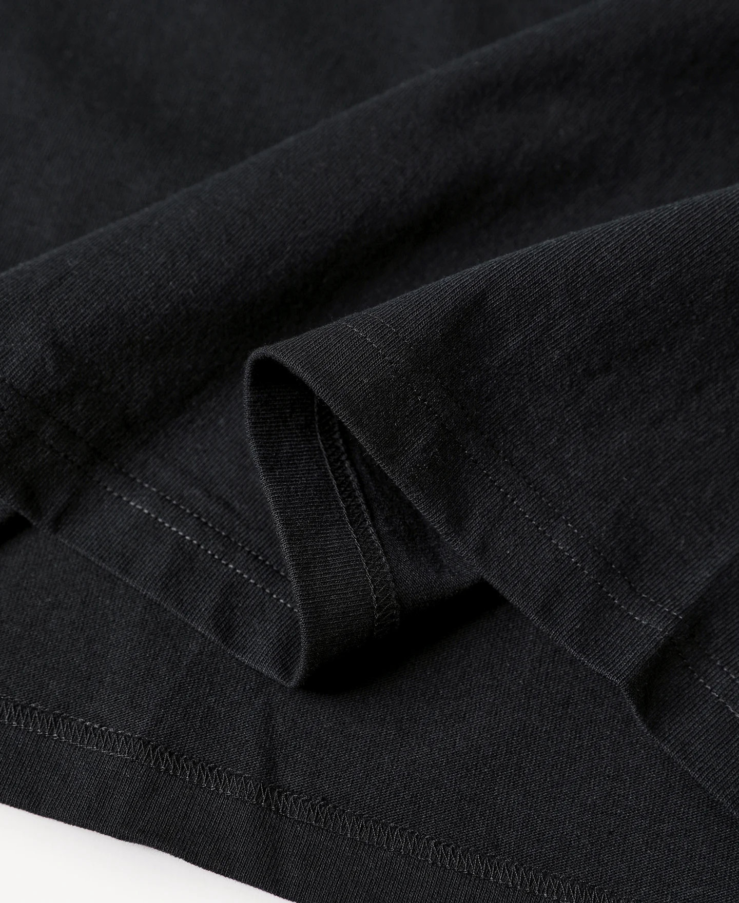 9 oz Cotton Tubular T-Shirt - Black - Image 10