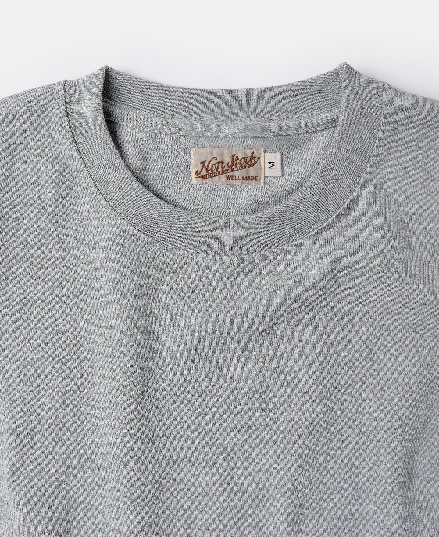 9 oz Cotton Tubular T-Shirt - Gray - Image 6