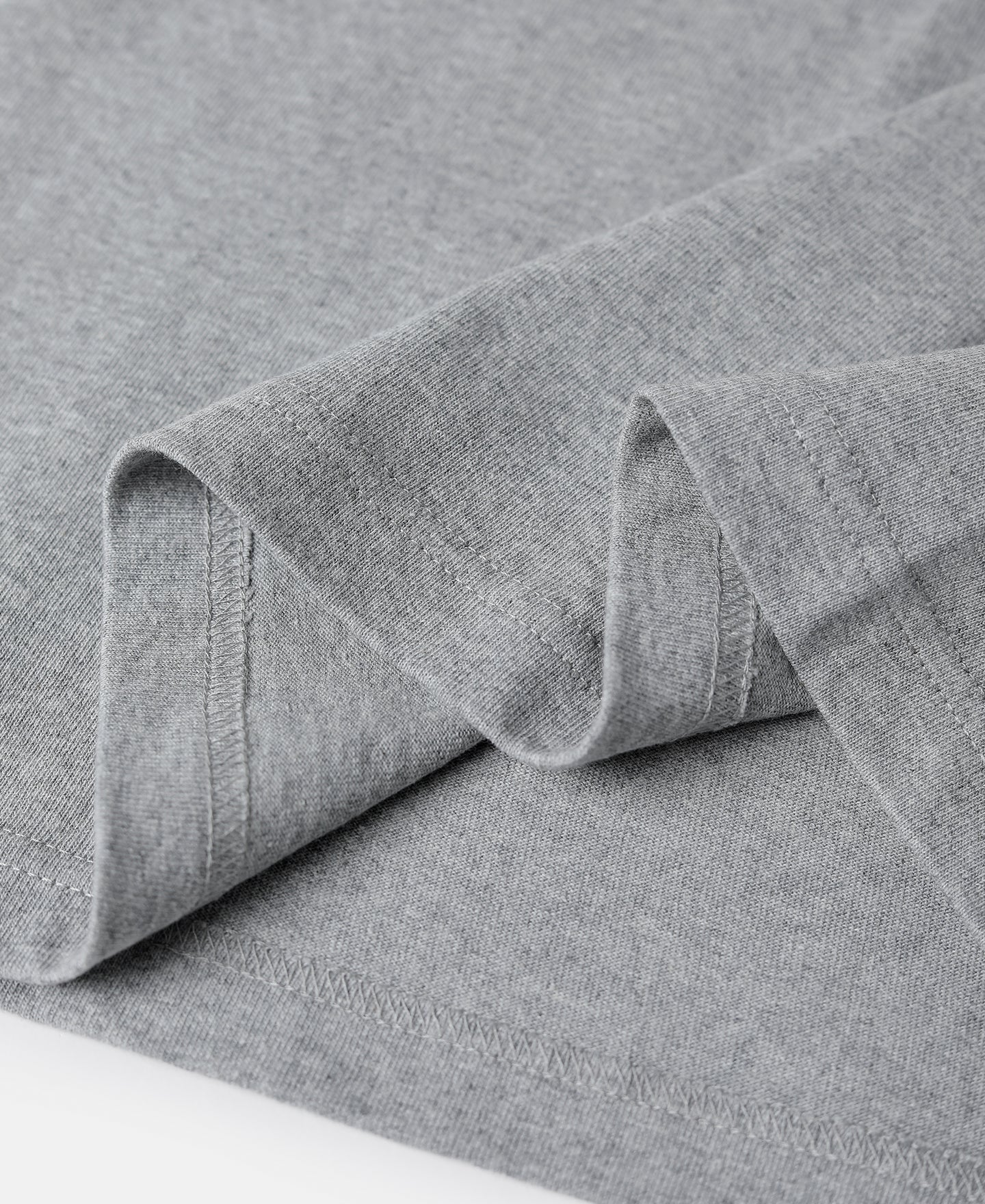 9 oz Cotton Tubular T-Shirt - Gray - Image 9