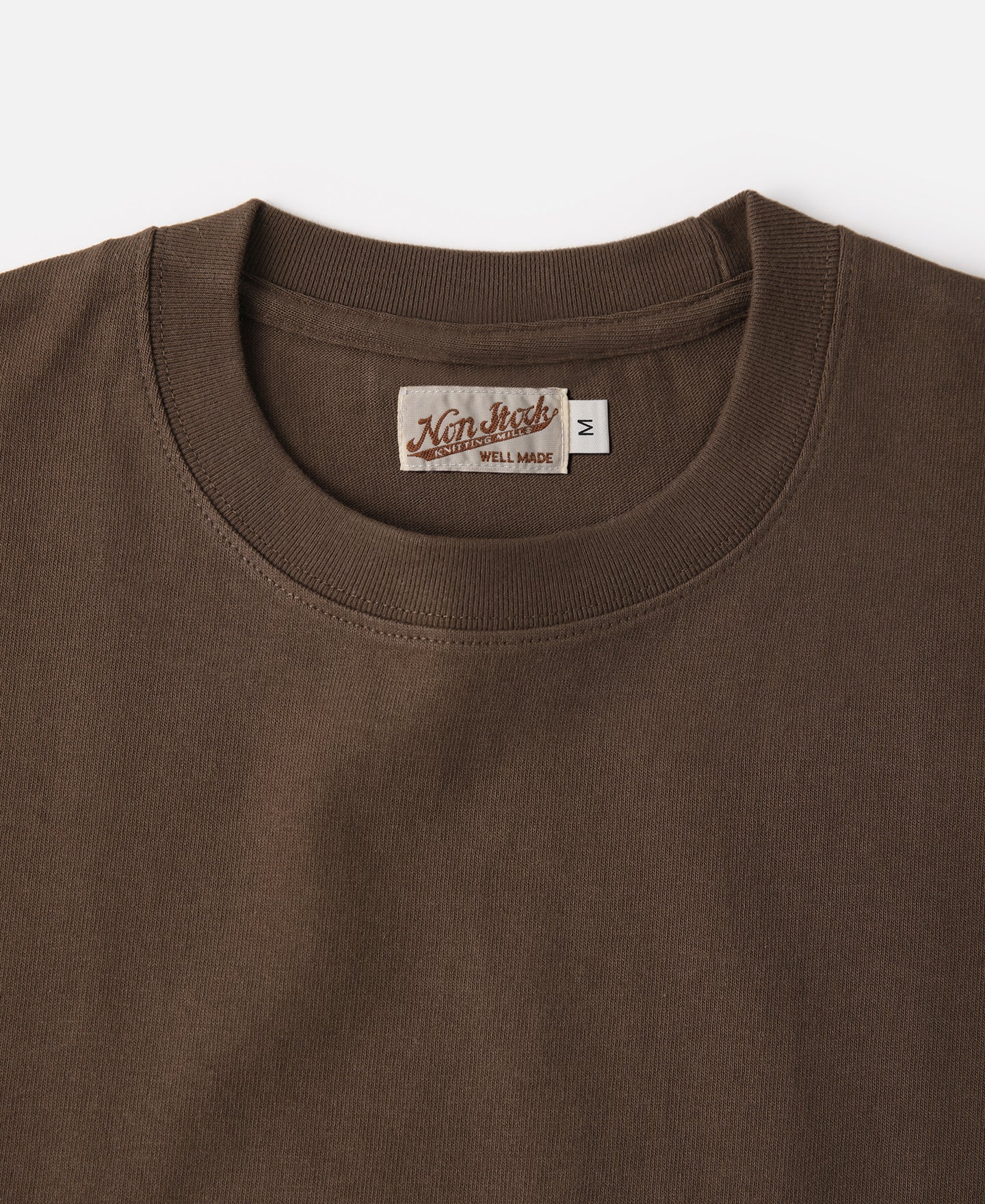9 oz Cotton Tubular T-Shirt - Coffee - Image 5
