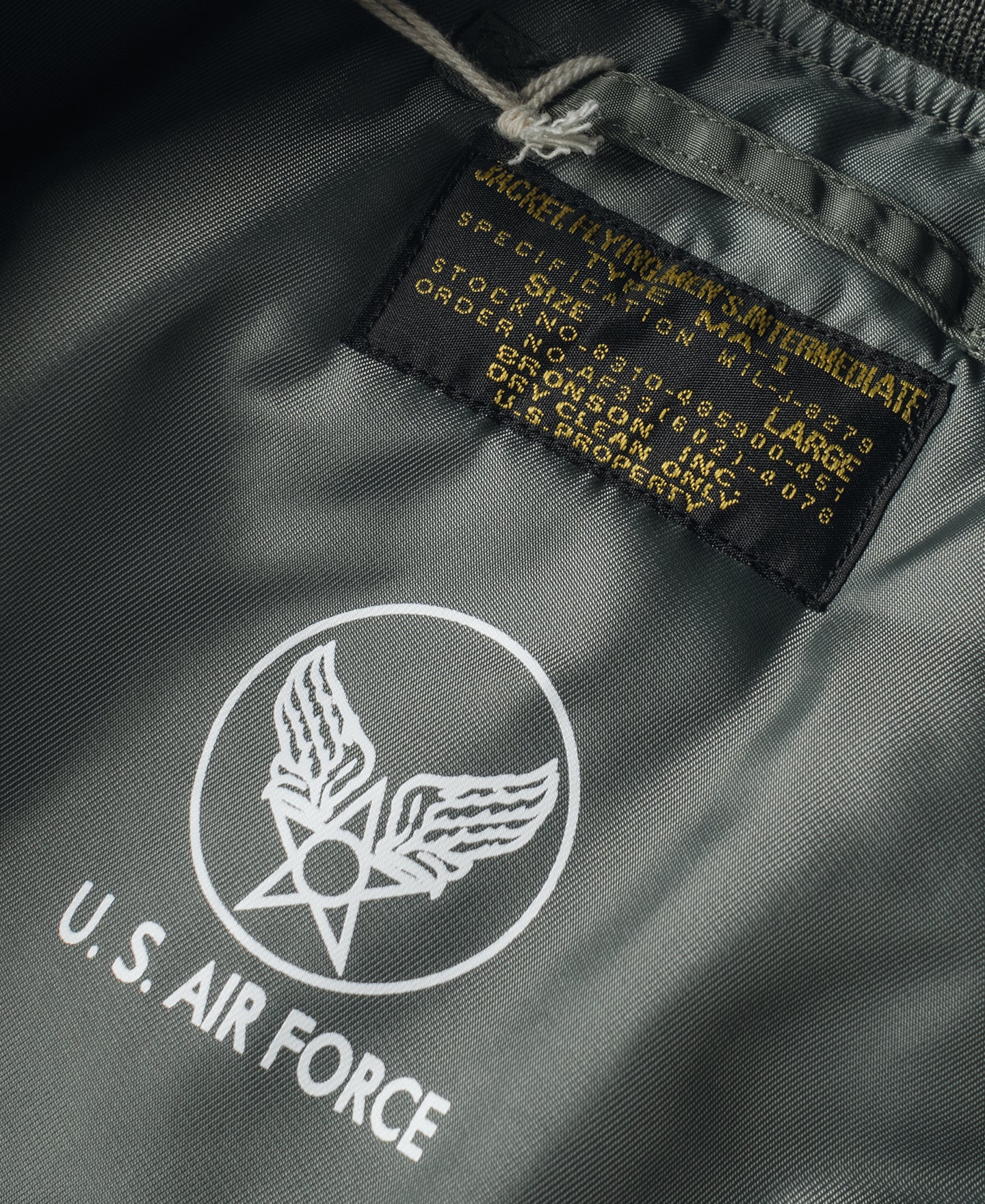 1950s USAF Type MA-1 Flight Jacket - Image 12