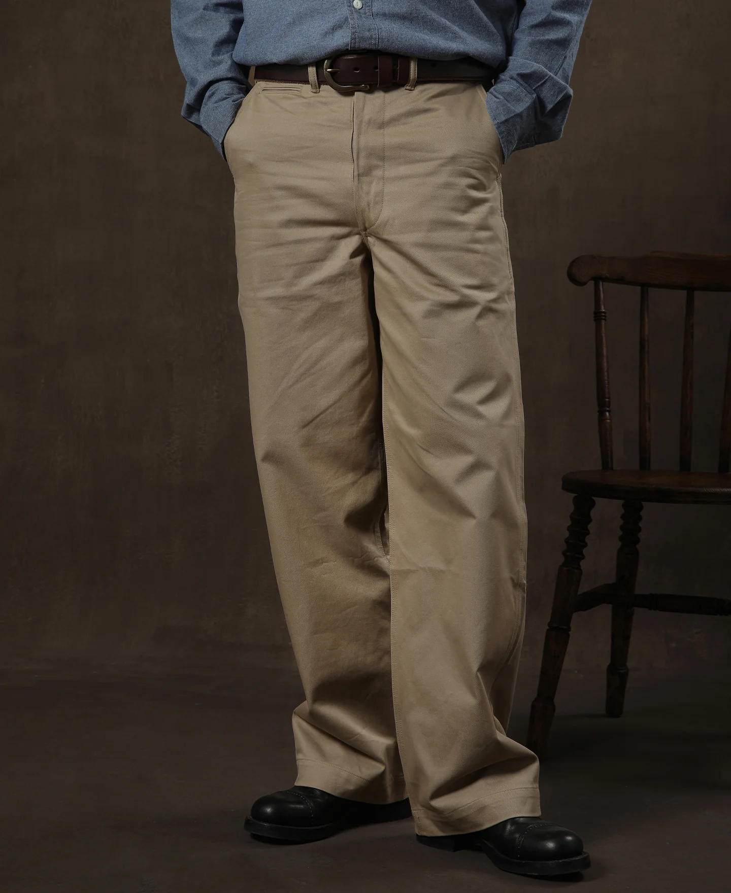 1942 US Army Chino Trousers - Image 3
