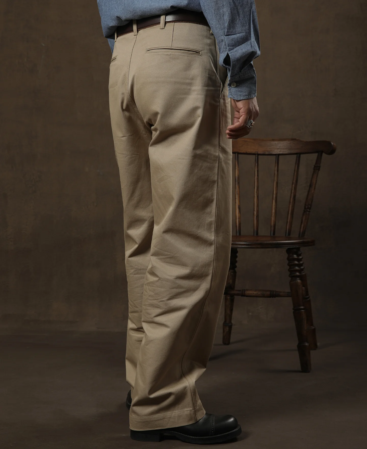 1942 US Army Chino Trousers - Image 5