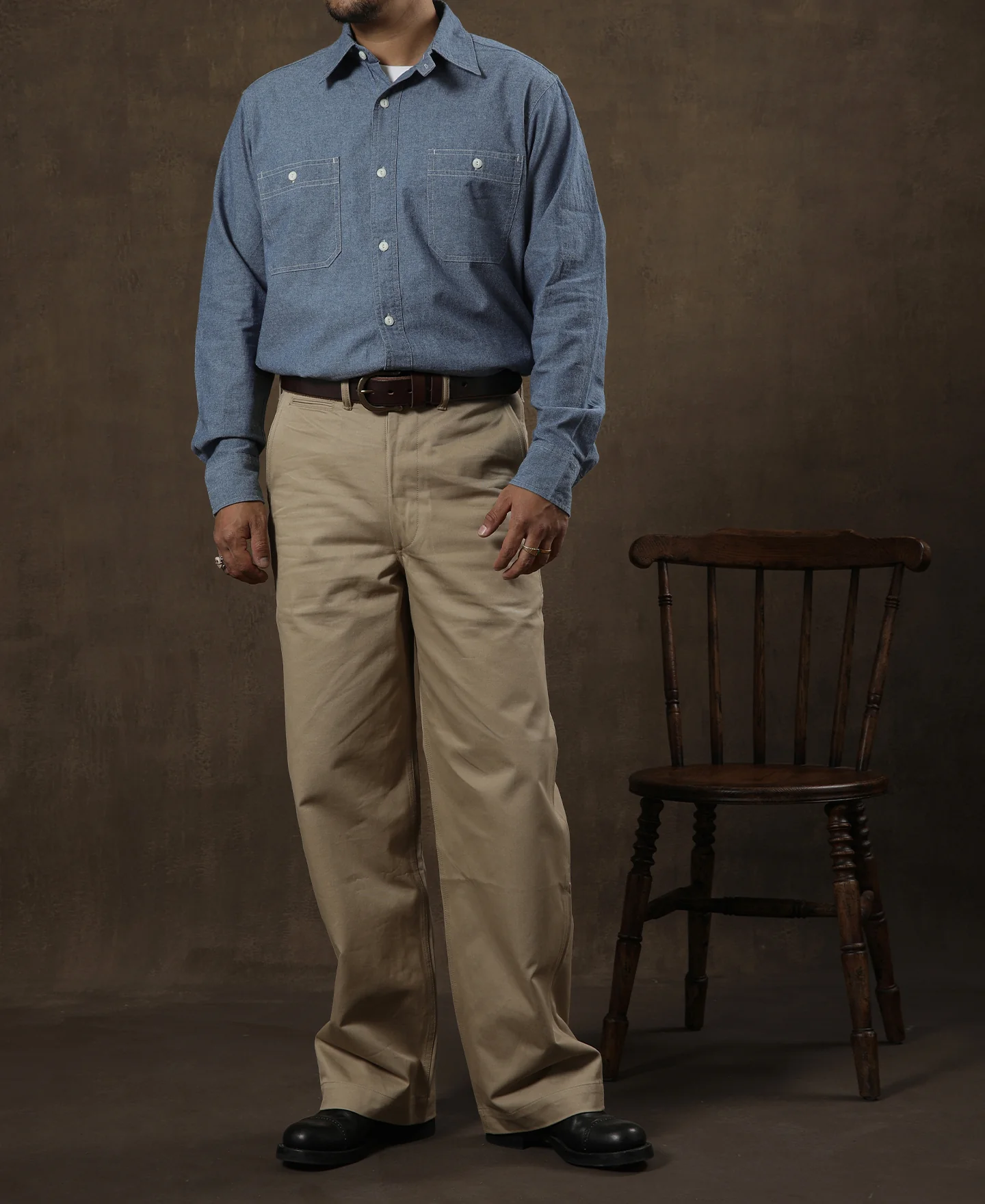 1942 US Army Chino Trousers - Image 6