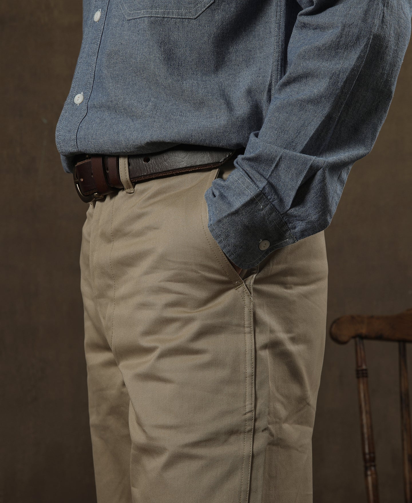 1942 US Army Chino Trousers - Image 9