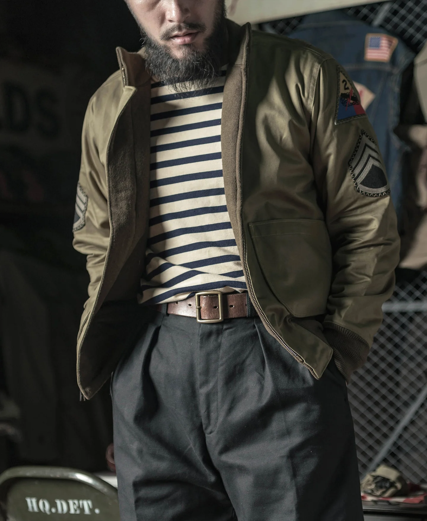 Breton Stripe Long Sleeve T-Shirt - Image 4
