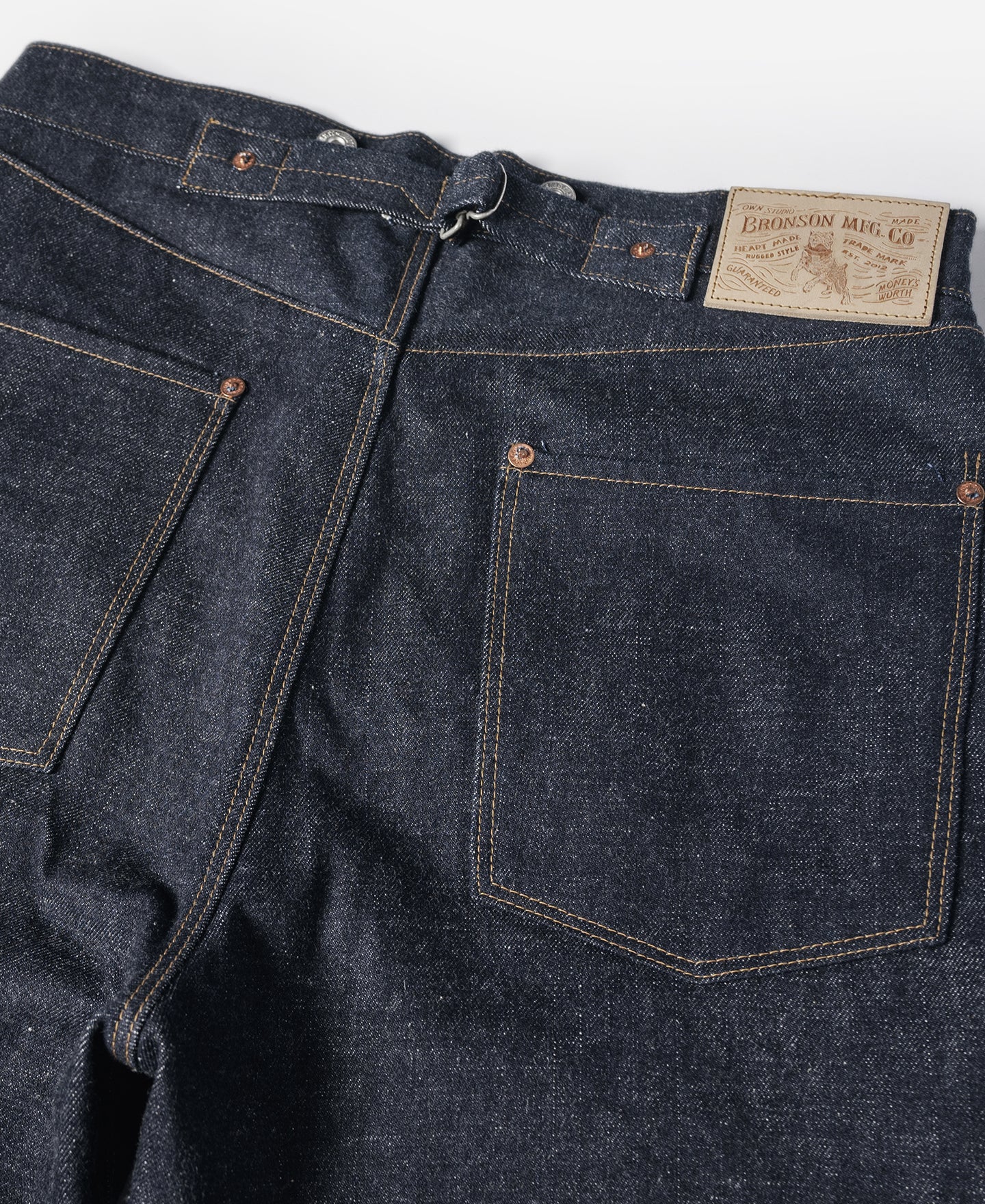 Lot 910 1910s 12.5 oz Selvedge Denim Jeans - Image 12