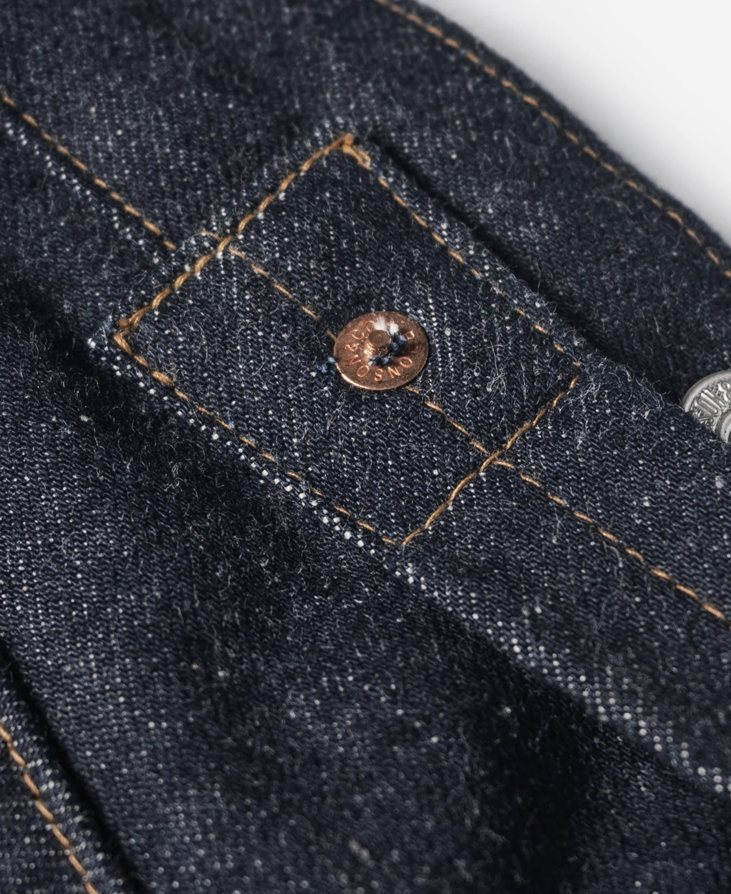 Lot 910 1910s 12.5 oz Selvedge Denim Jeans - Image 15