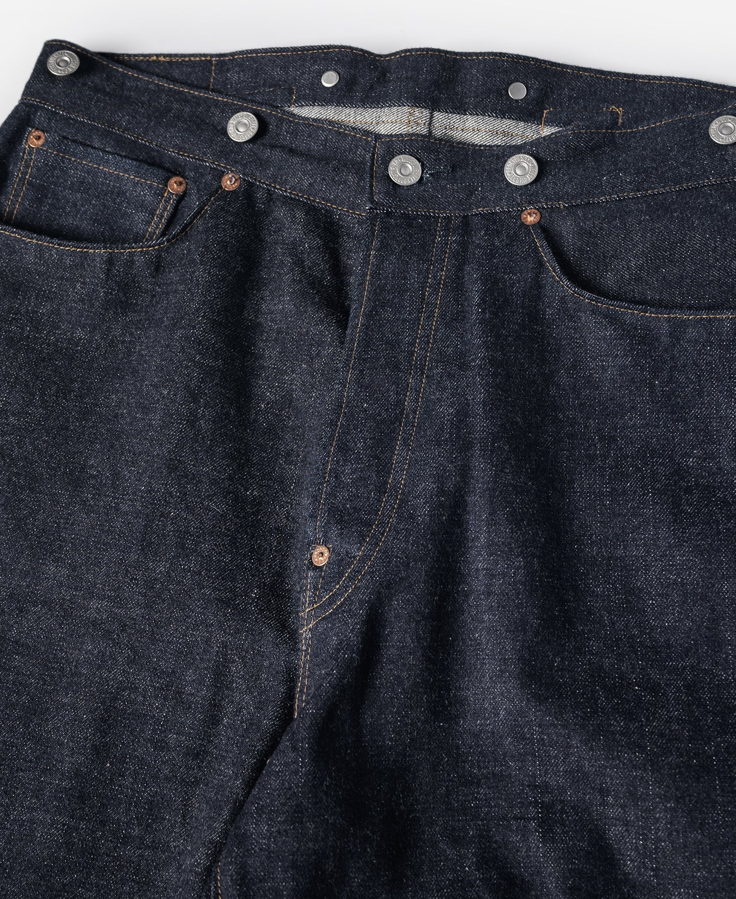 Lot 910 1910s 12.5 oz Selvedge Denim Jeans - Image 6
