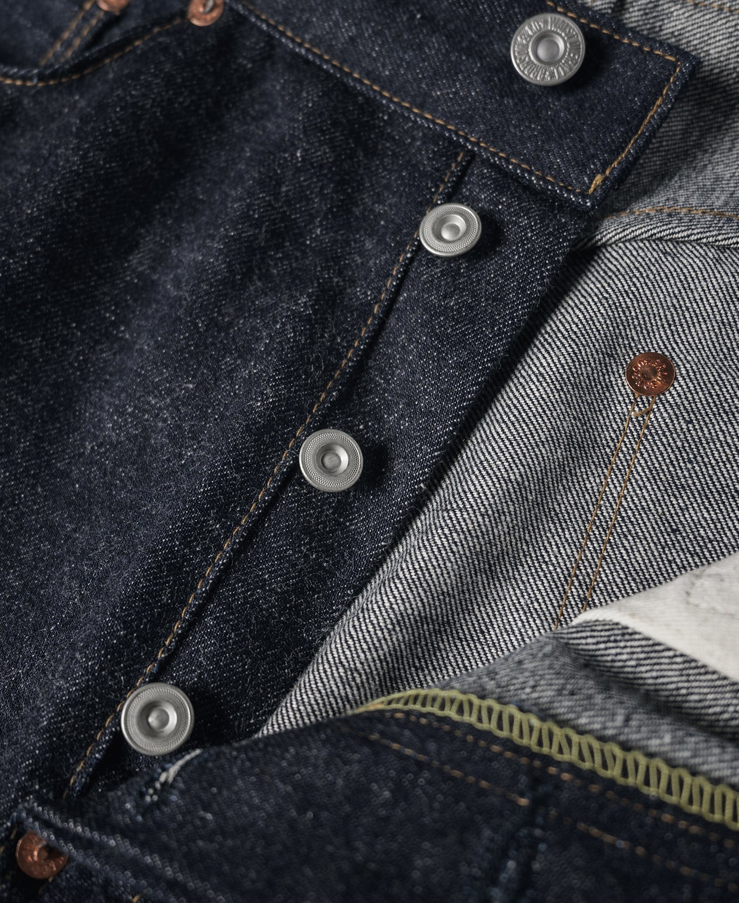 Lot 910 1910s 12.5 oz Selvedge Denim Jeans - Image 7