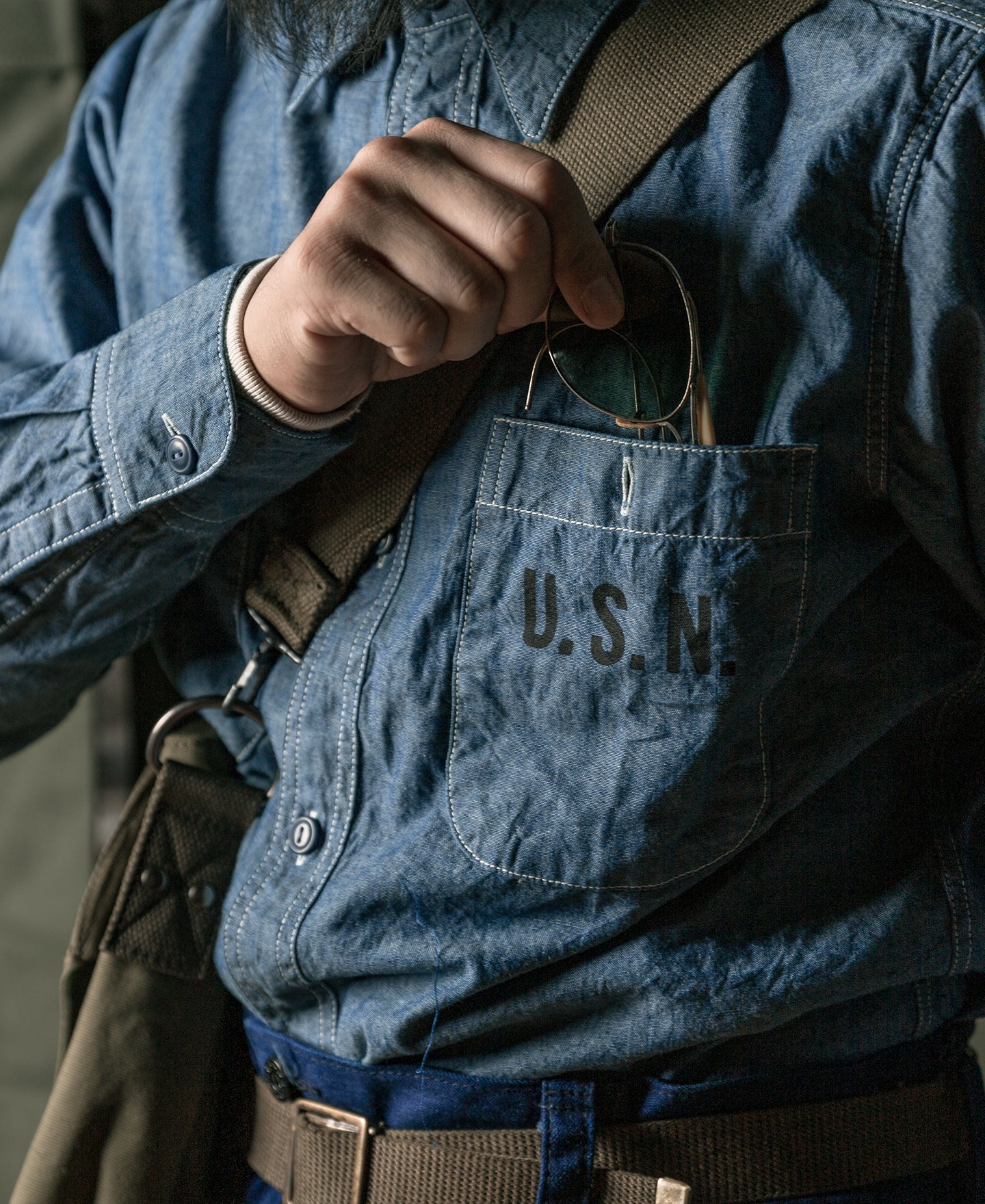 U.S.N. Chambray Shirt - Image 6