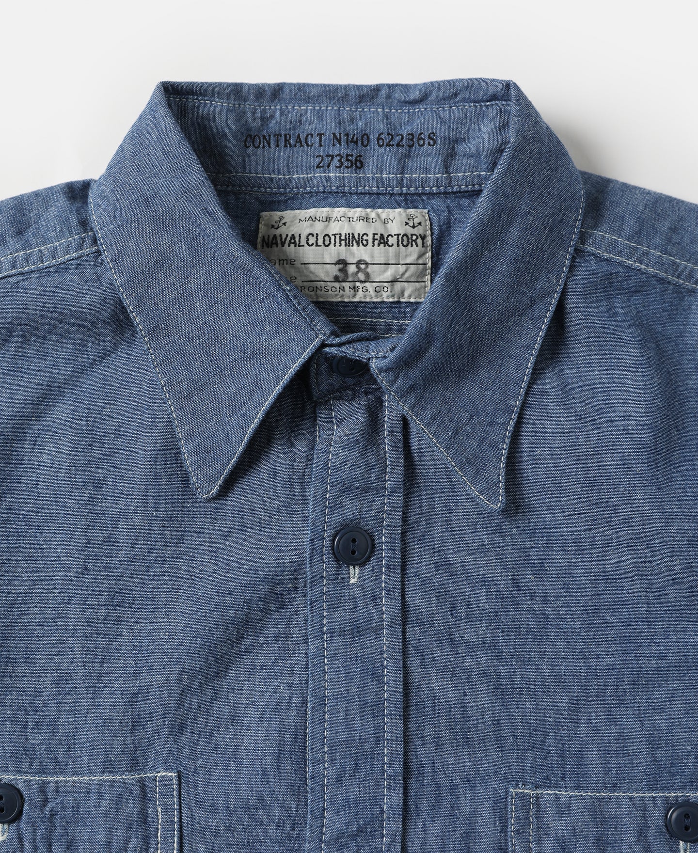 U.S.N. Chambray Shirt - Image 8