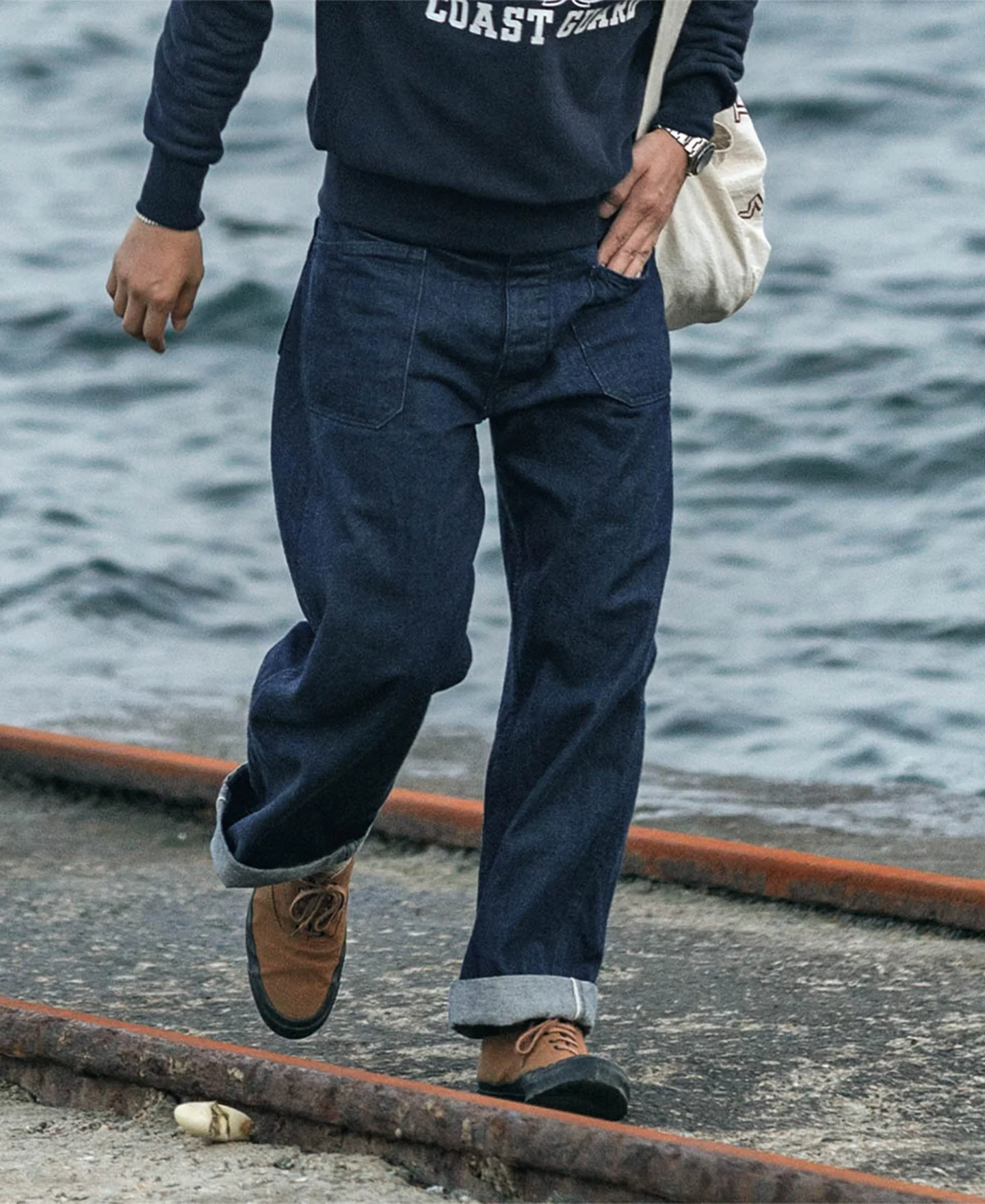 1917 US Navy 1st Denim Pants - Image 3