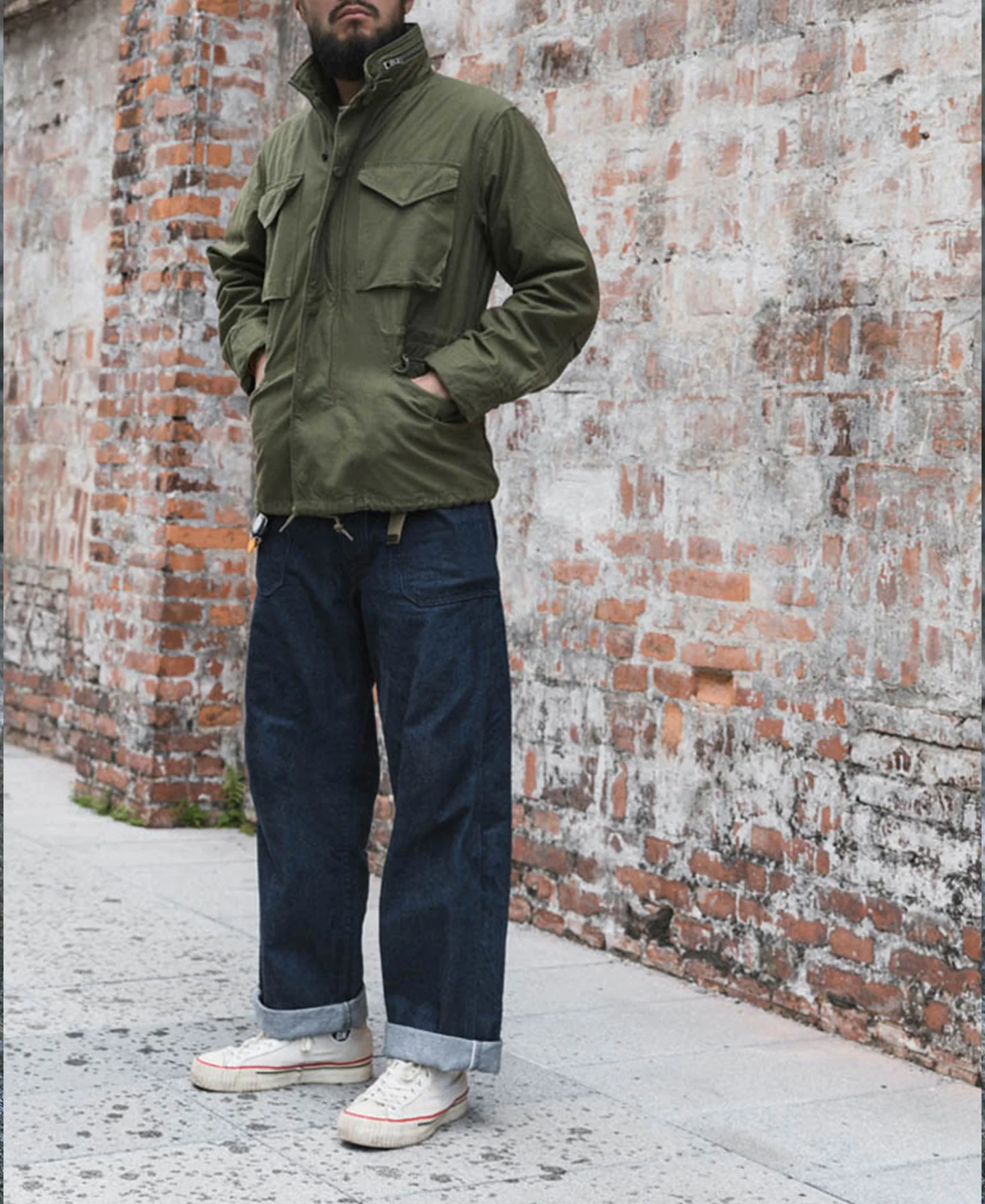 1917 US Navy 1st Denim Pants - Image 6