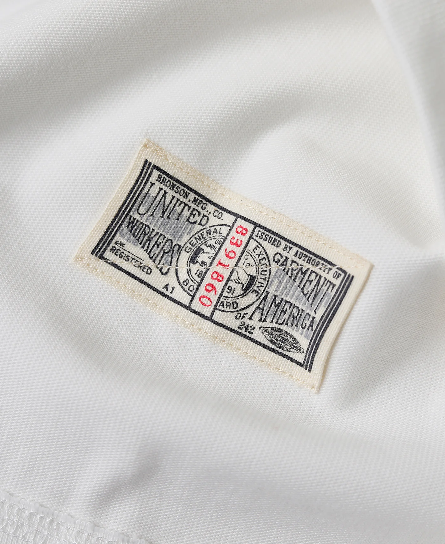 Vintage Long Sleeve Henley Shirt - White - Image 11