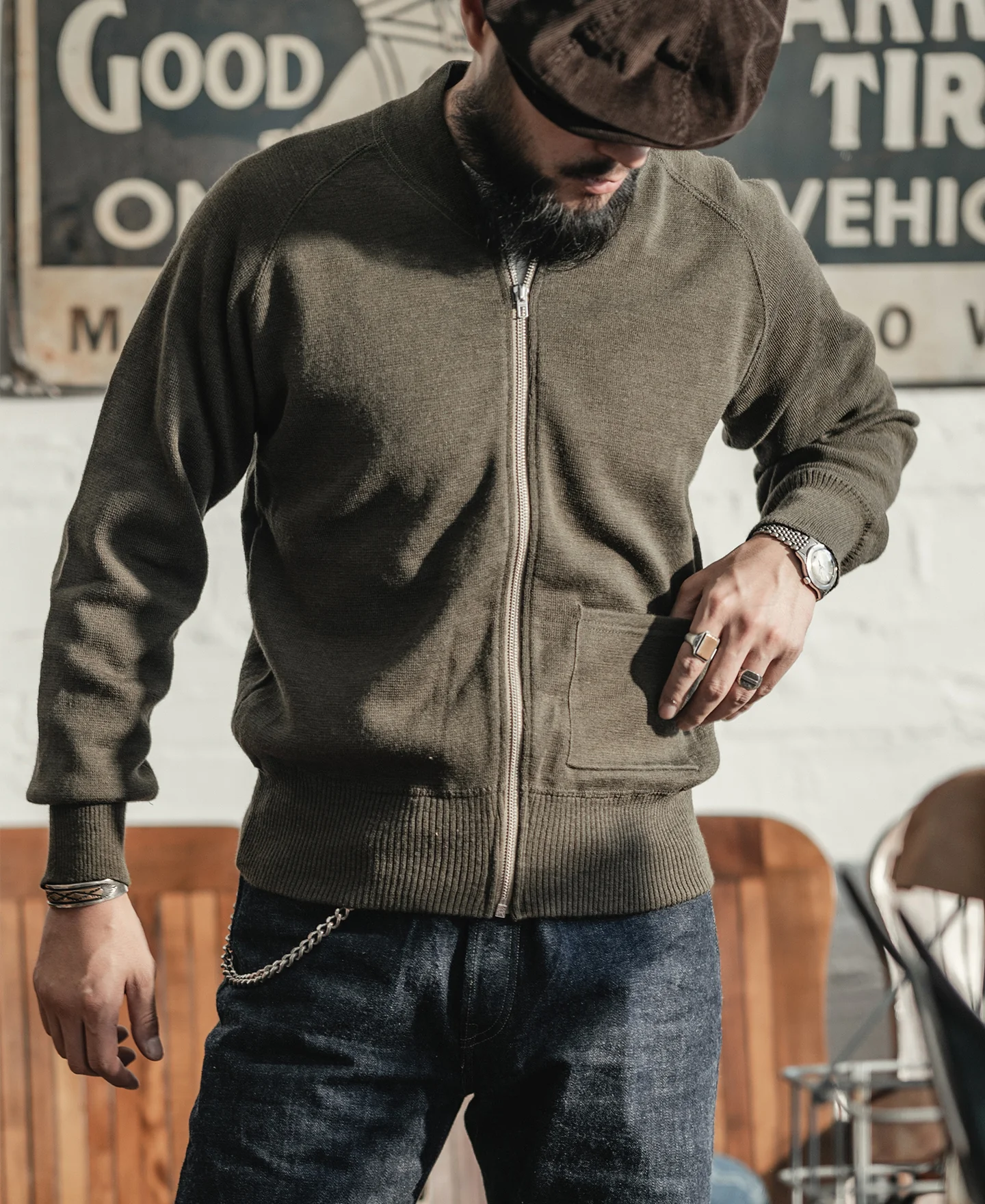 USAAF Type C-2 Wool Sweater - Image 4