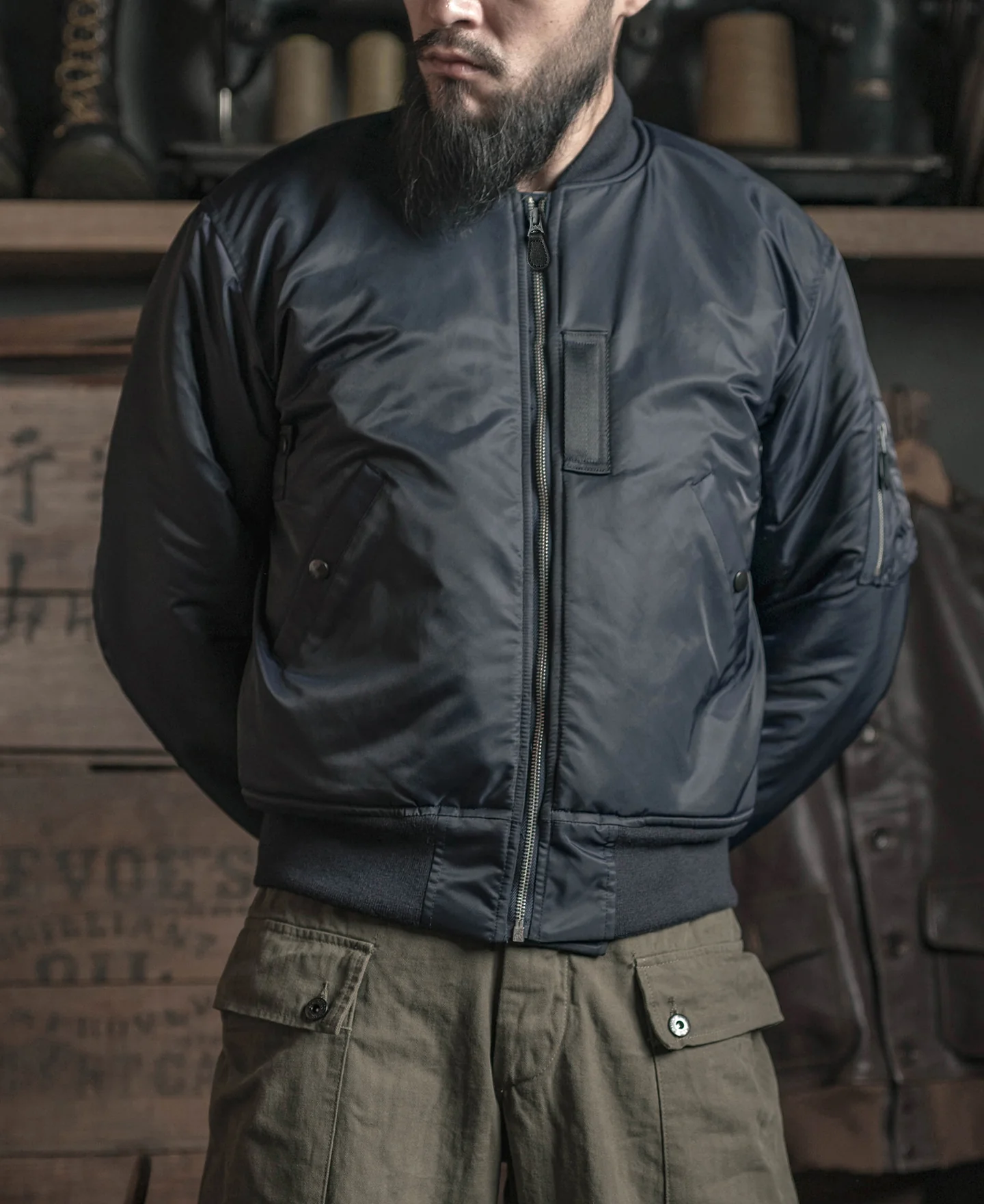 US Air Force Type B-15C MOD Flight Jacket - Image 5