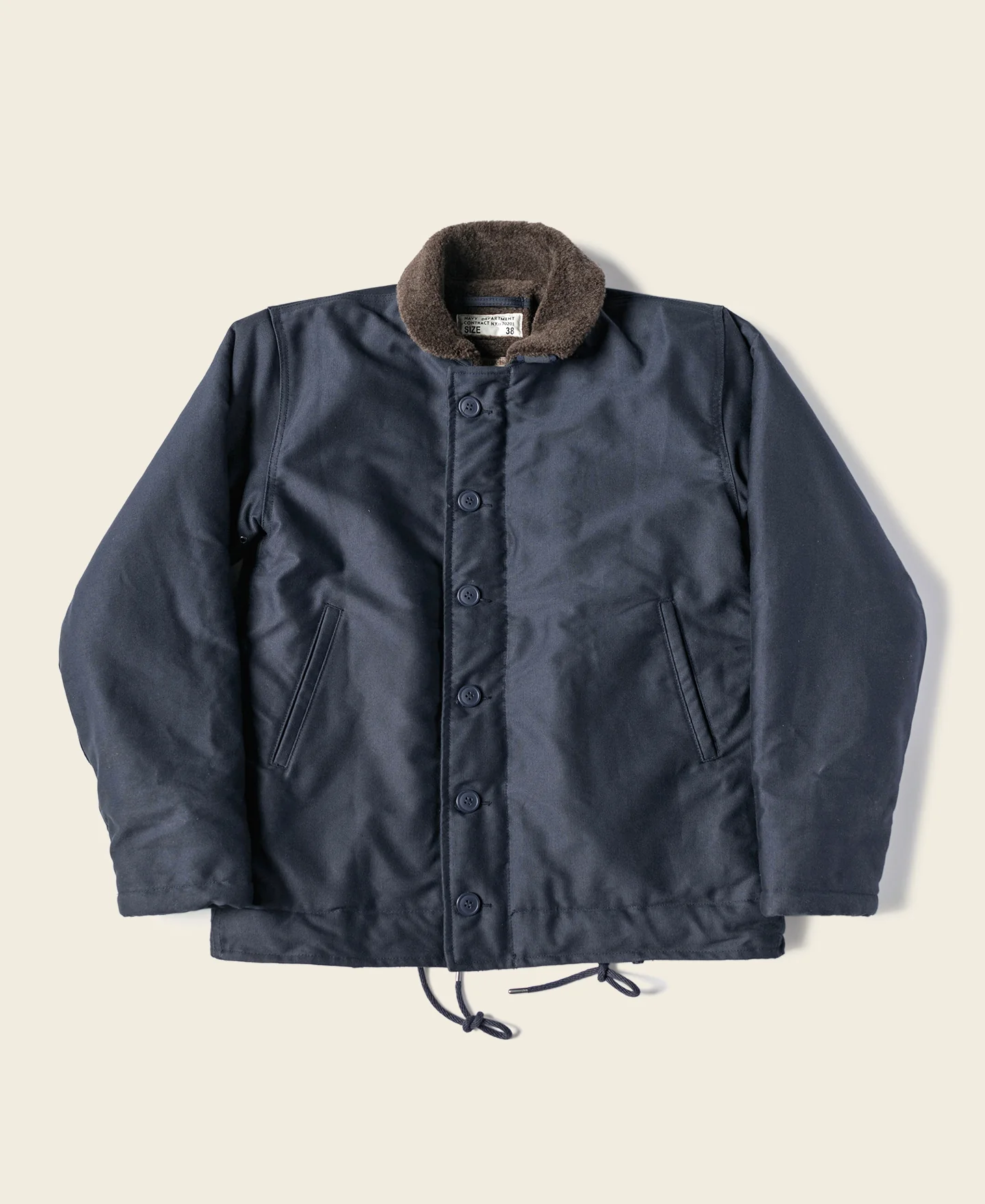 1943 USN 1st Type N-1 Deck Jacket - Navy/ Stencil