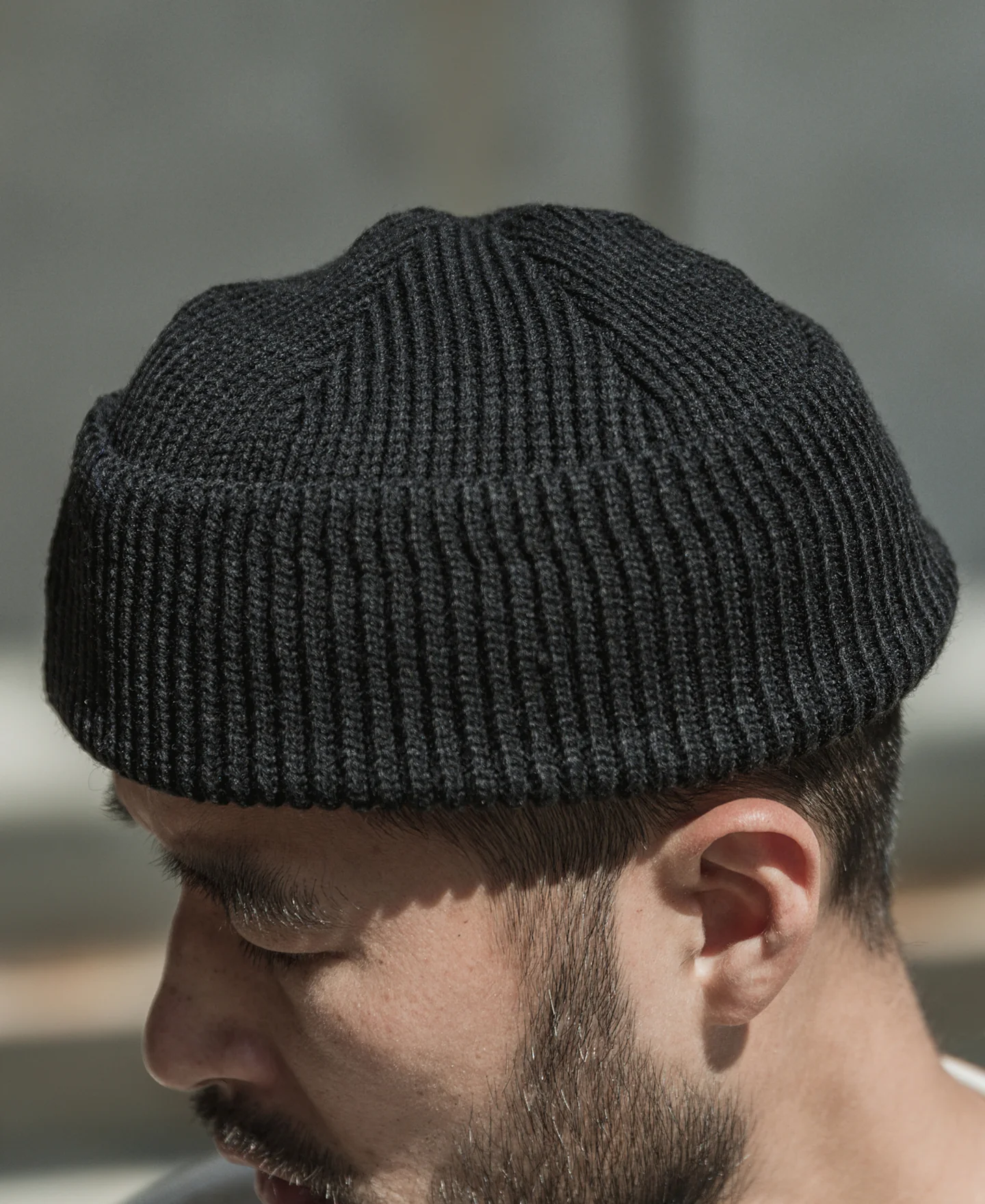 WWII USAAF A-4 Watch Cap - Black - Image 4