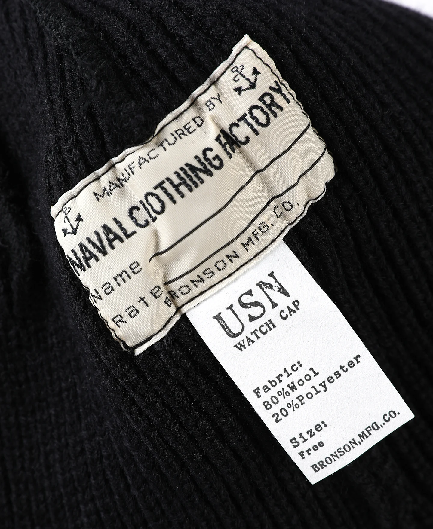 US Navy Watch Cap - Black - Image 8