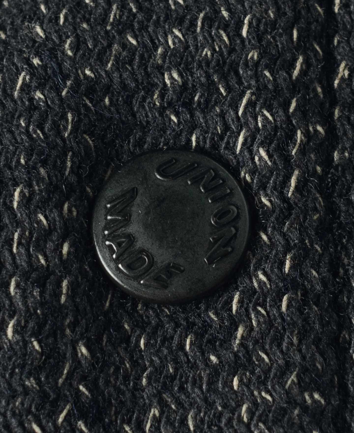 1930s Salt & Pepper Beach Cloth Wool Vest - Image 13