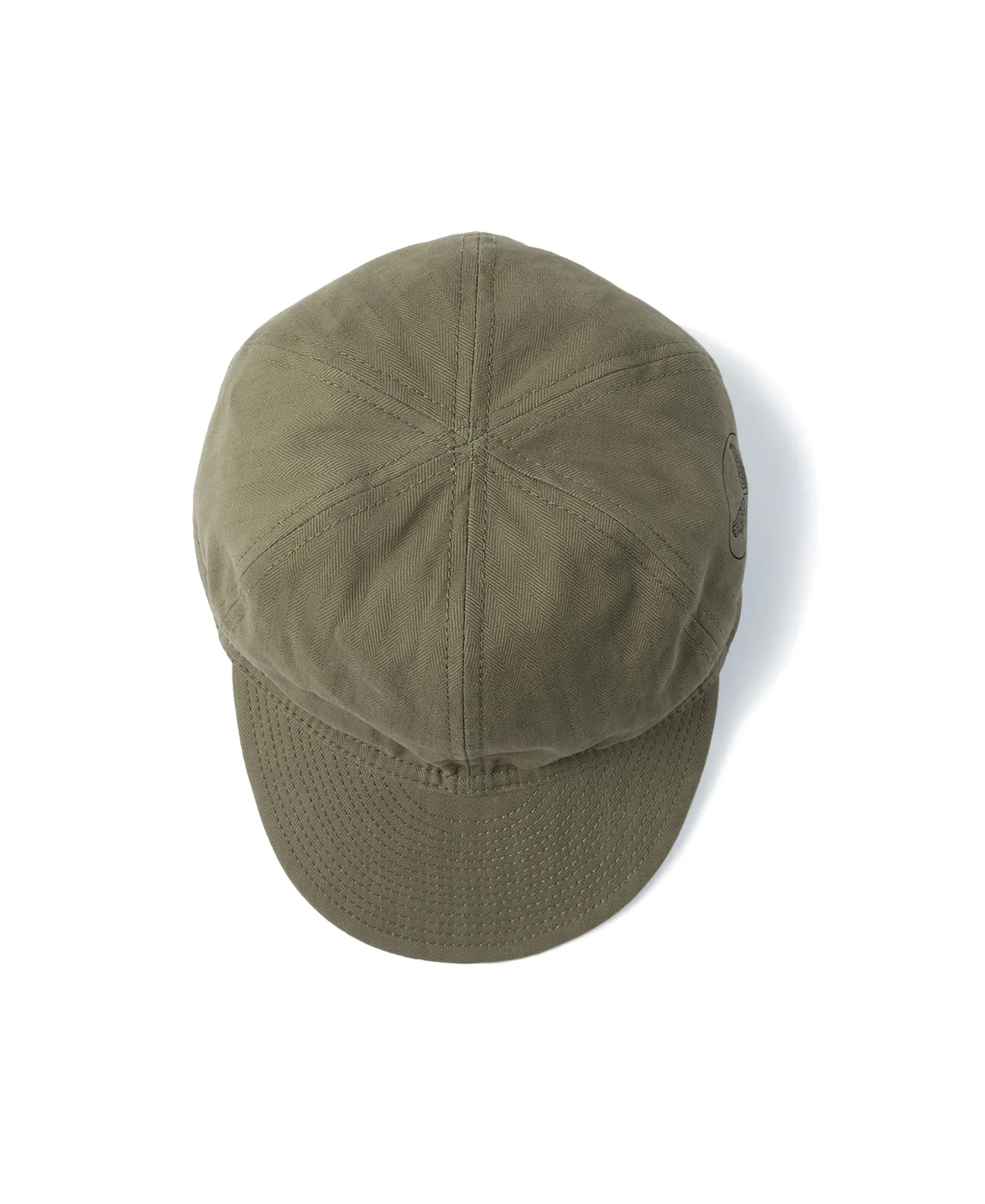 WWII USAAF Type A-3 Cap - Olive - Image 8