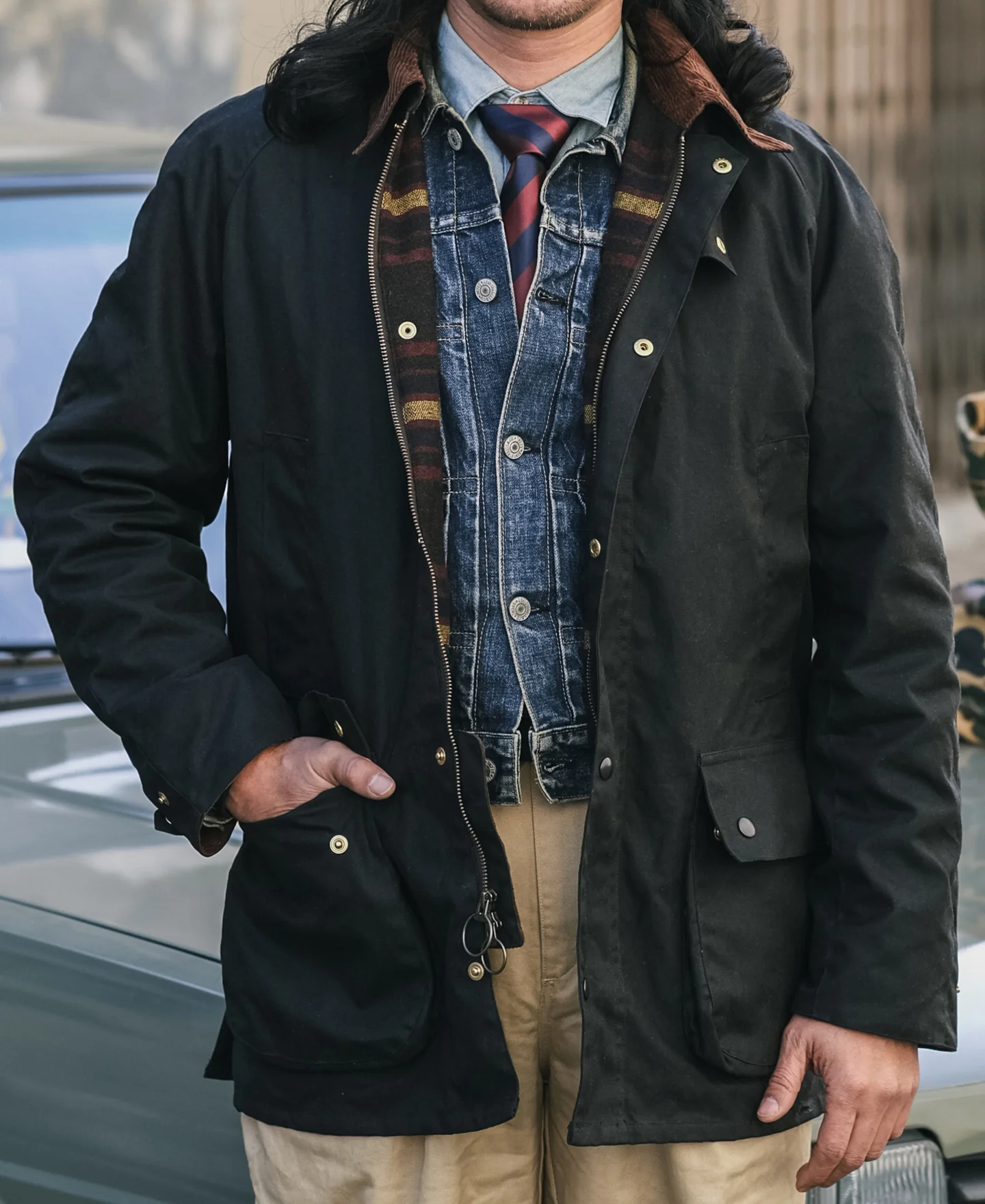 Chore Waxed Jacket - Image 5