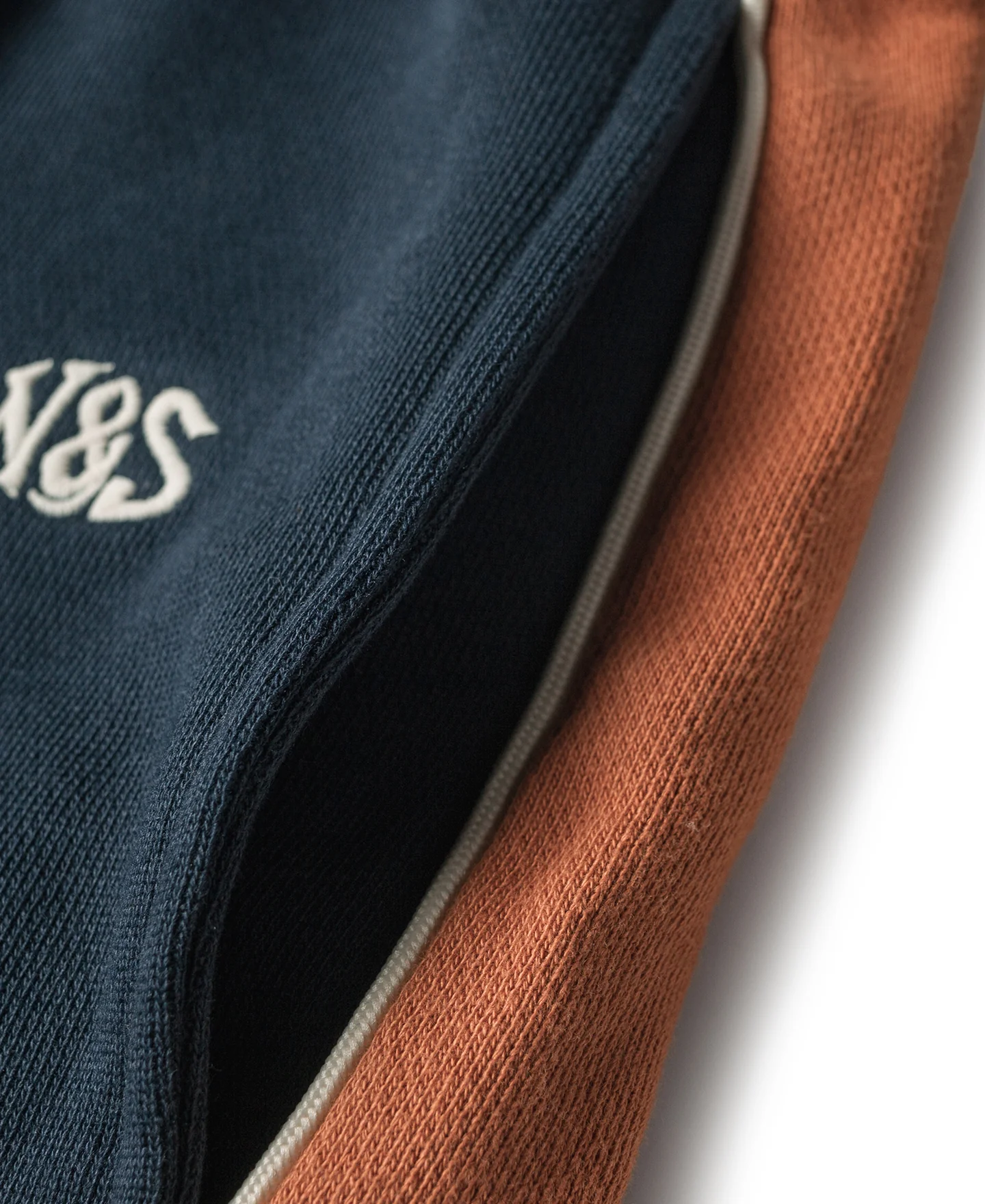 Classic Straight-Leg Striped Logo-Embroidered Cotton-Terry Sweatpants - Navy - Image 10