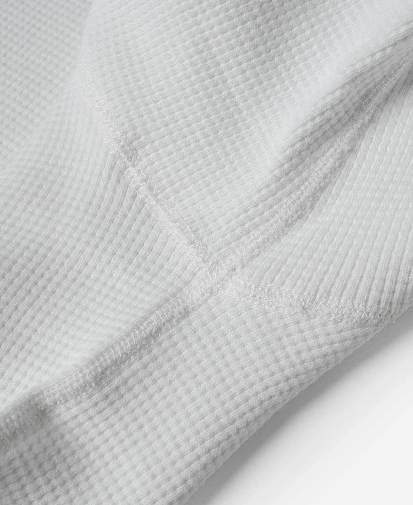 Heavyweight Waffle Cotton Underwear - White - Image 10